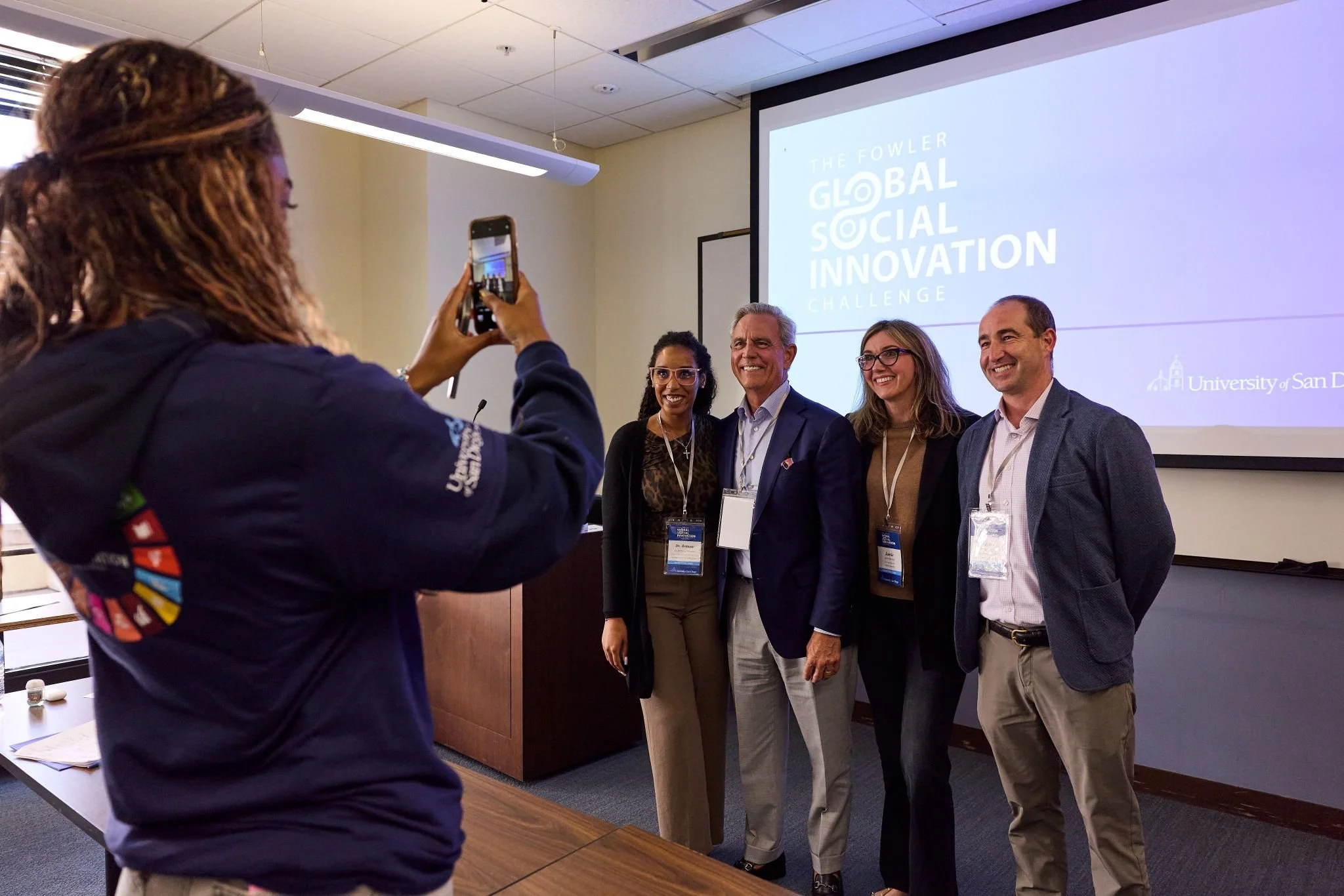 Image from Fowler Global Social Innovation Challenge featuring Author and CEO Jamie Moraga
