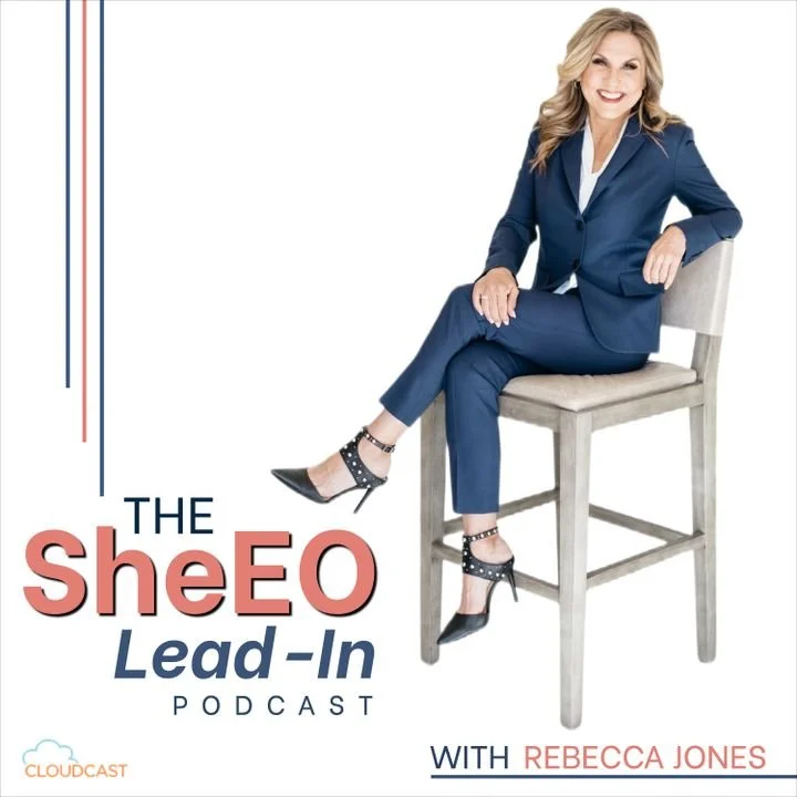 She-EO Lead-In podcast logo
