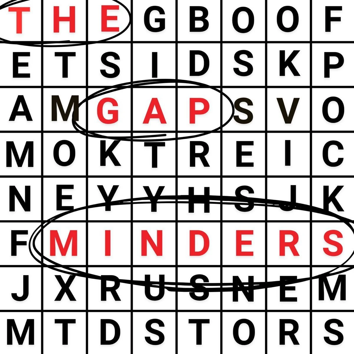 The Gap Minders podcast logo
