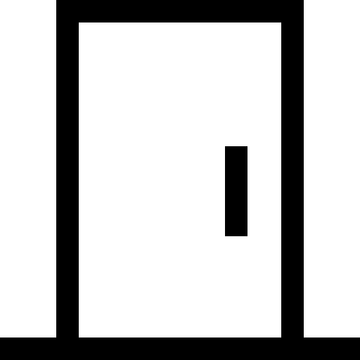 Door icon representing window and door replacement