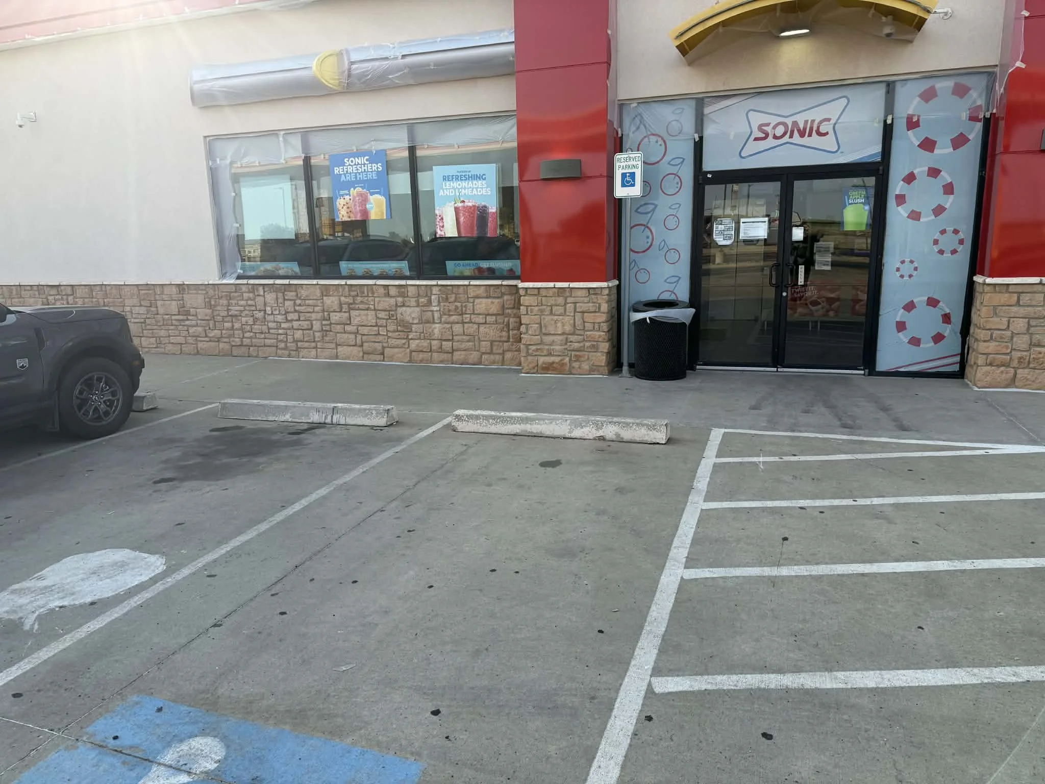 Commercial parking lot pressure washing for a clean, professional first impression. 