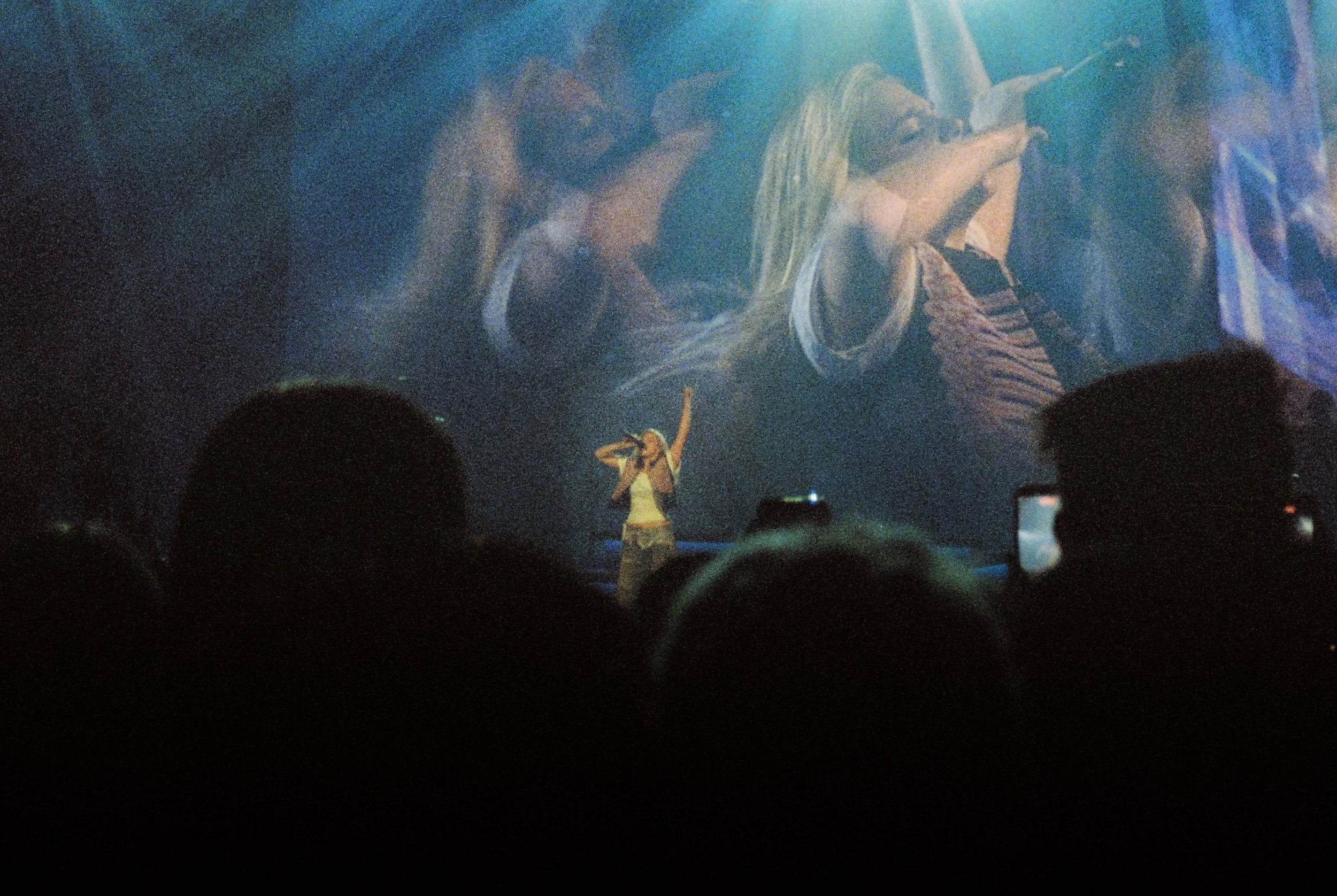 Ricoh TF-900 Kodak Portra 800, Renee Rapp OVO Arena Wembley