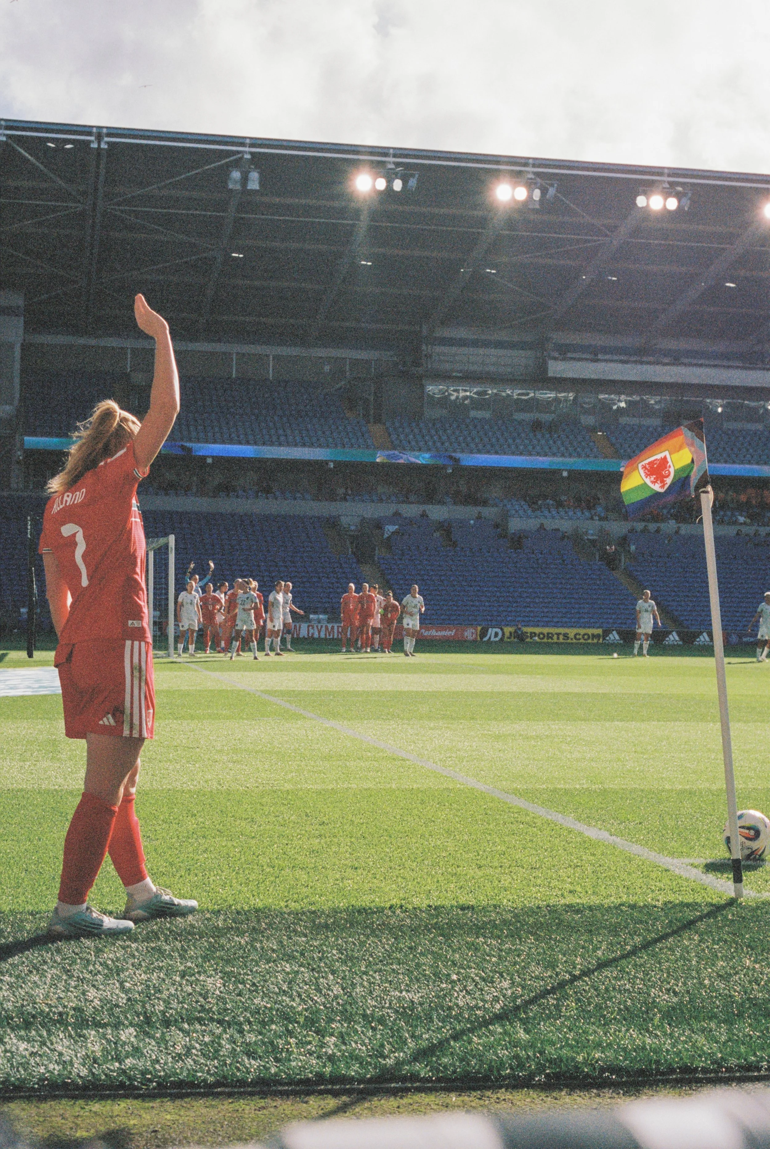 Nikon F3 Portra 800, Cardiff City Stadium
