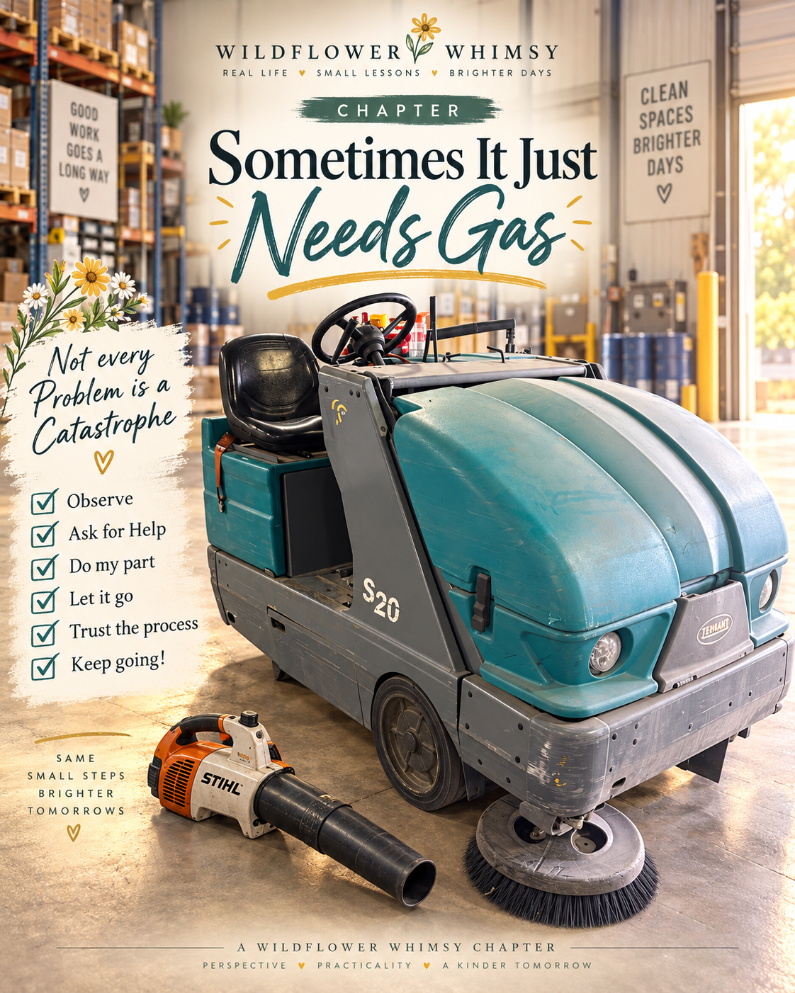 Sometimes ItJust Needs Gas
The Problem Was Real. The Panic Was Optional 