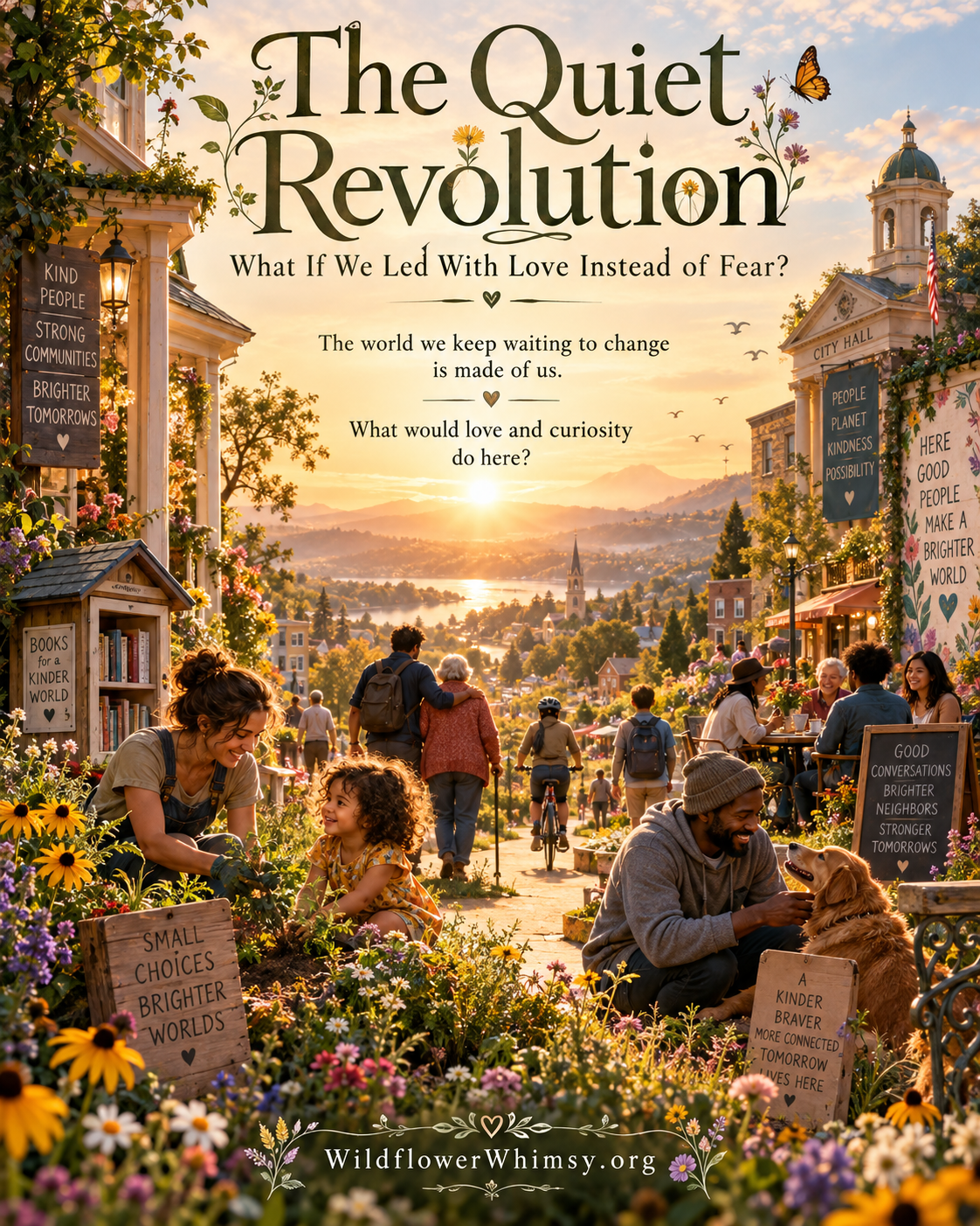 The Quiet Revolution 
What If We Led With Love Instead of Fear? 