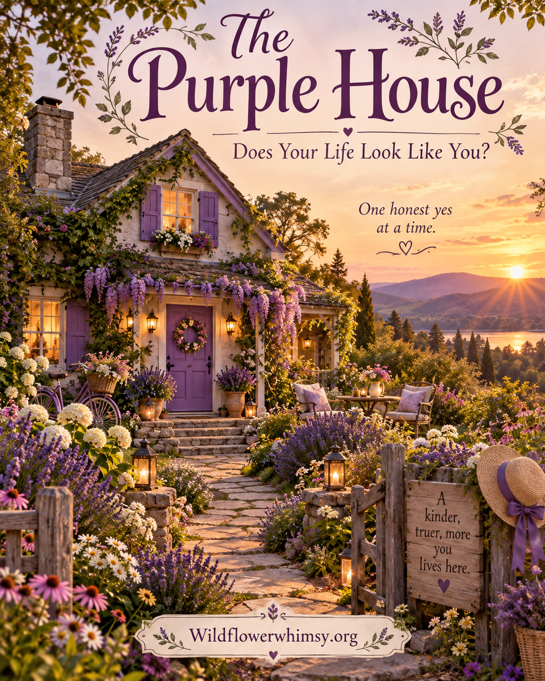 The Purple House
Does Your Life Look Like You? 