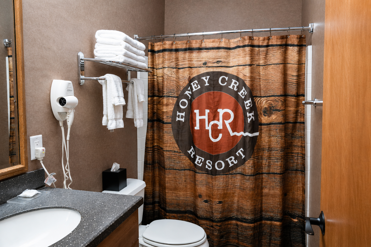 Bathroom in Four Bedroom Cabin