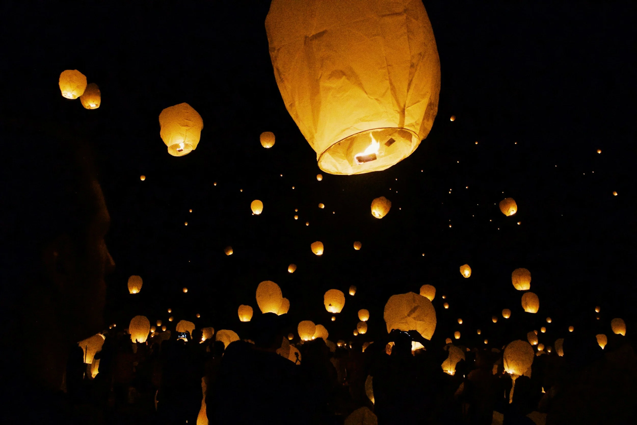 Family Lantern Release
