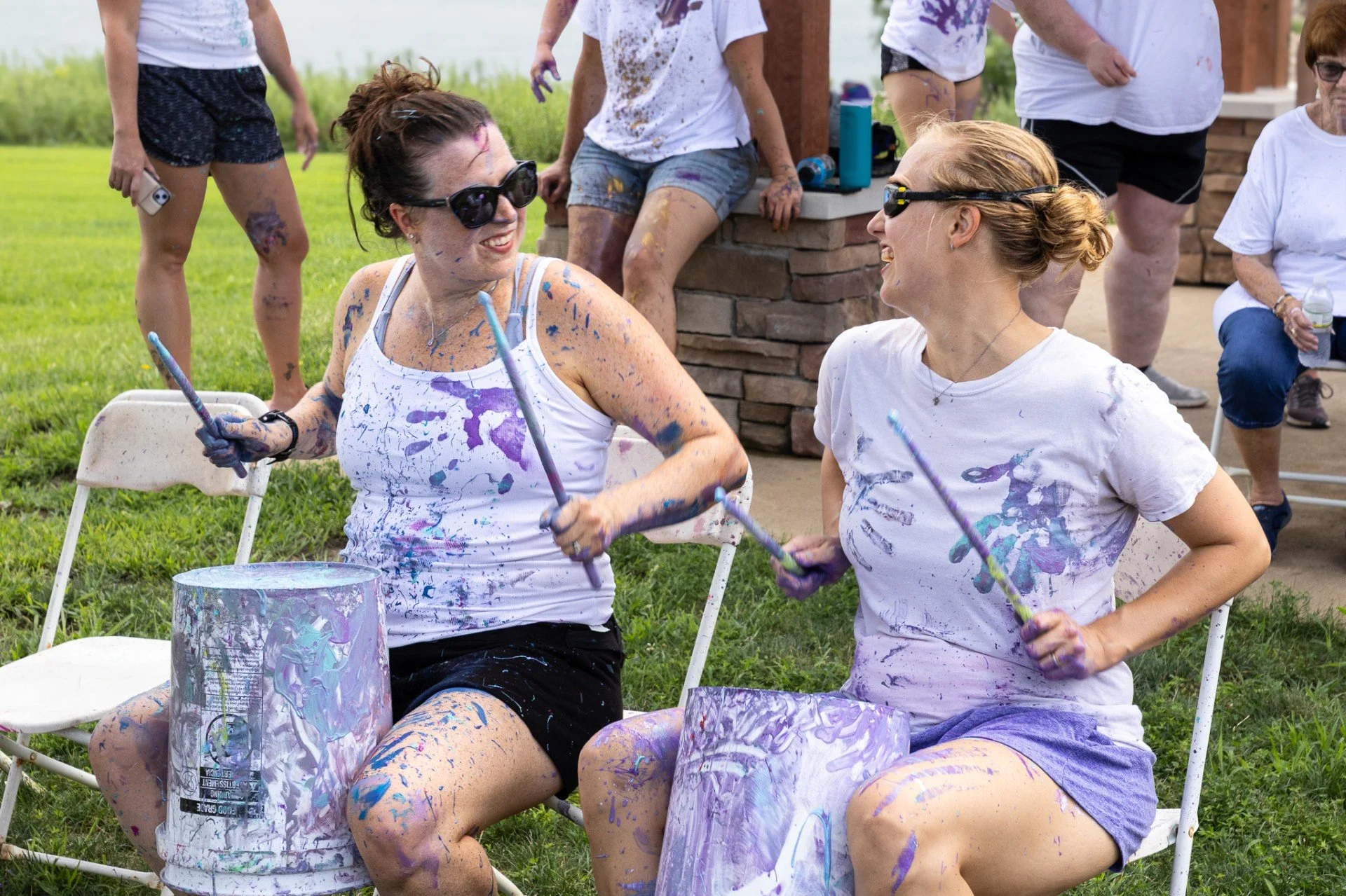 Paint Drumming