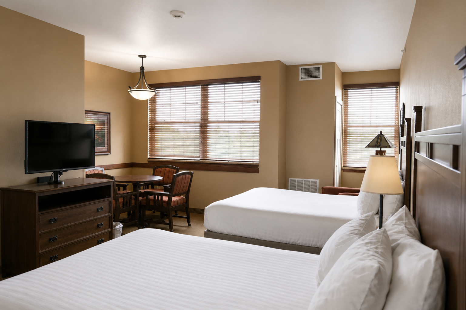 Two Queen Suite at Honey Creek Resort