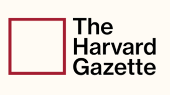 Image of The Harvard Gazette's logo, which featured an article about Betsy A. Miller's work on polarities as a highlight of the Presidential Bridges Program