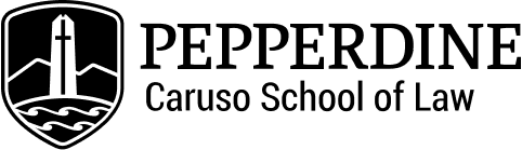 Image of logo for Pepperdine University's Strauss Institute for Dispute Resolution, where Betsy A Miller teaches polarities and leadership