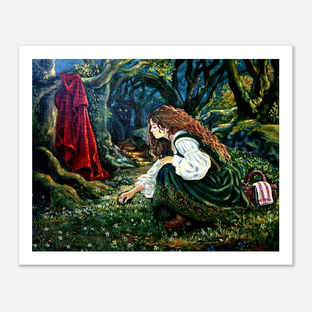 She Left the Path Fine Art Print