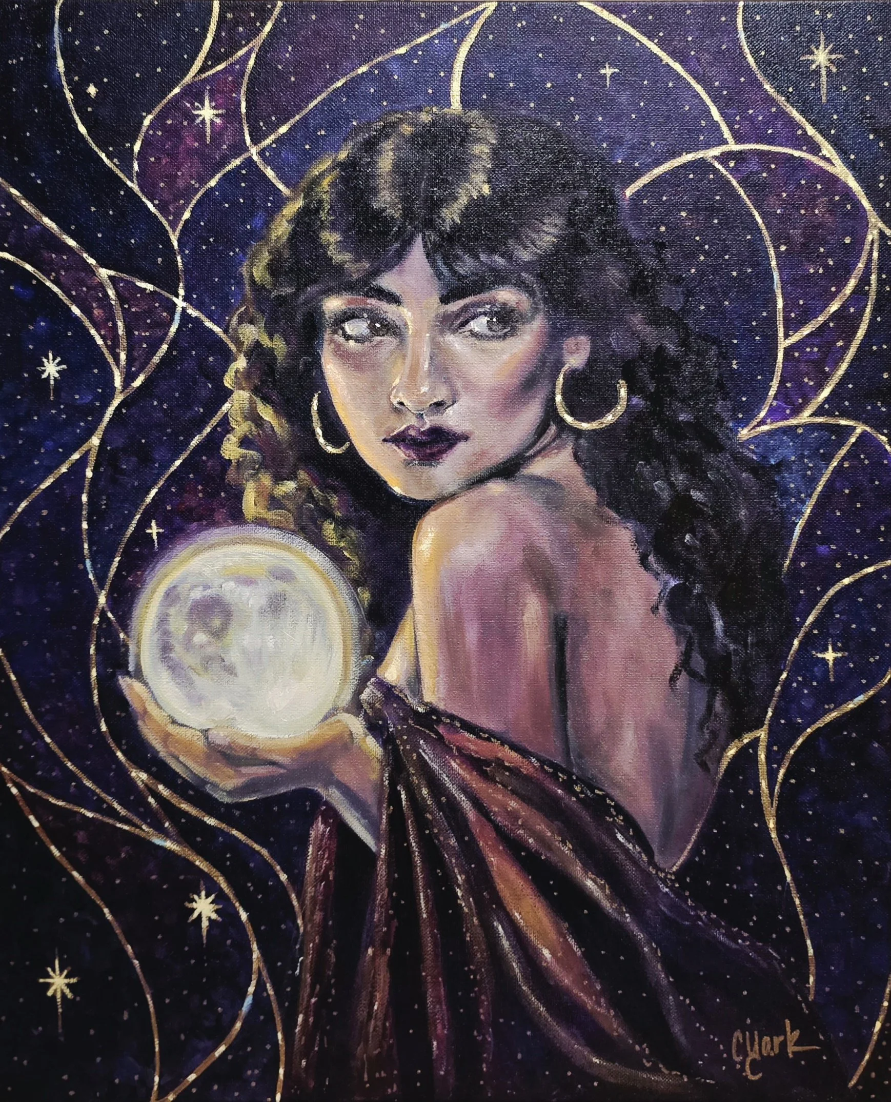 She Who Holds the Moon