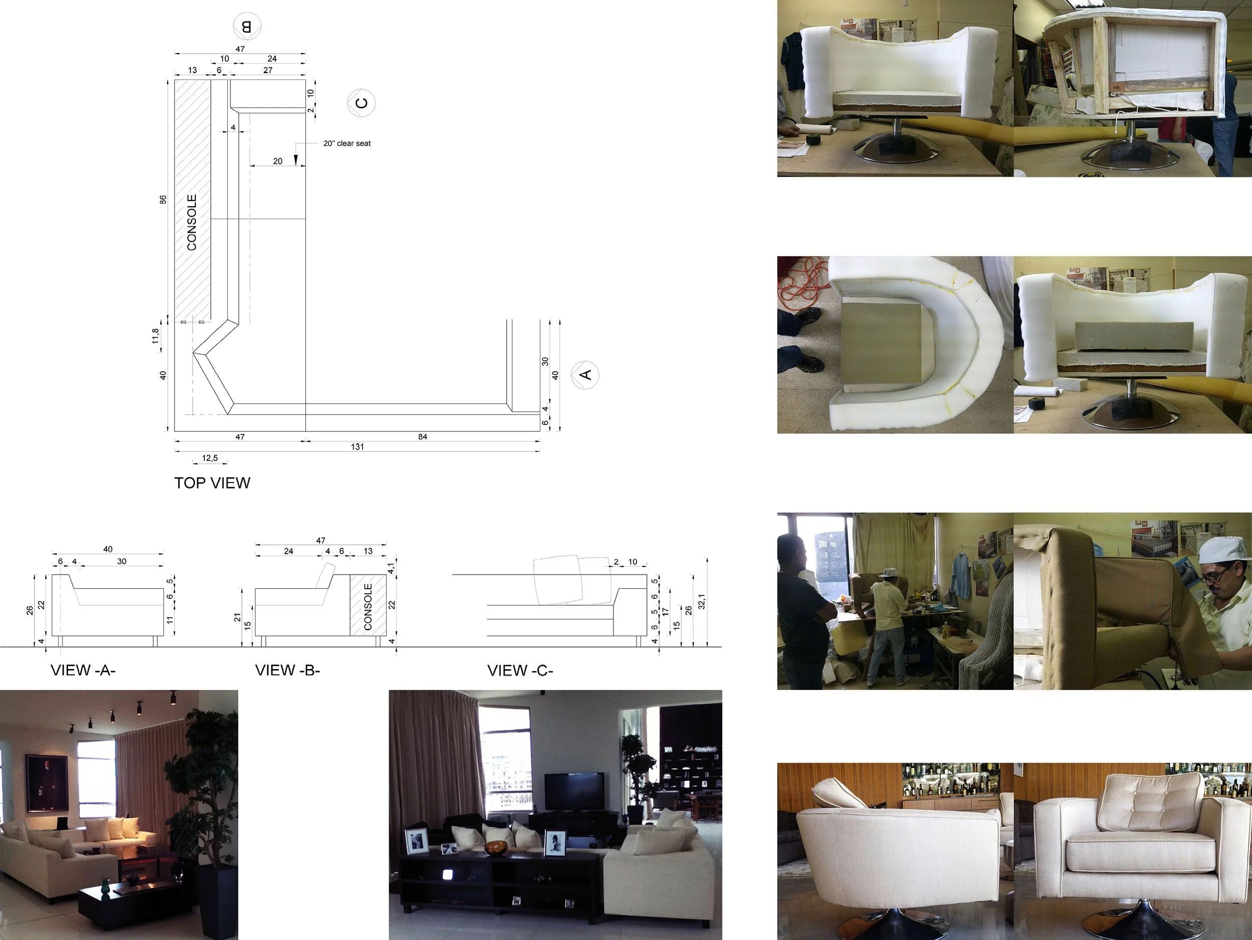 SOFA + ARMCHAIR