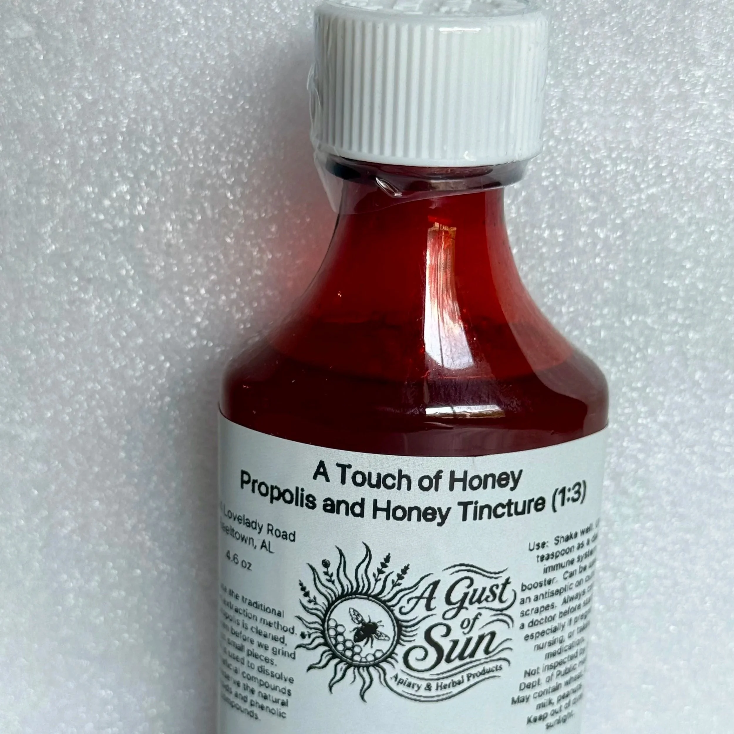 Propolis and Honey Tincture (Multiple Sizes)