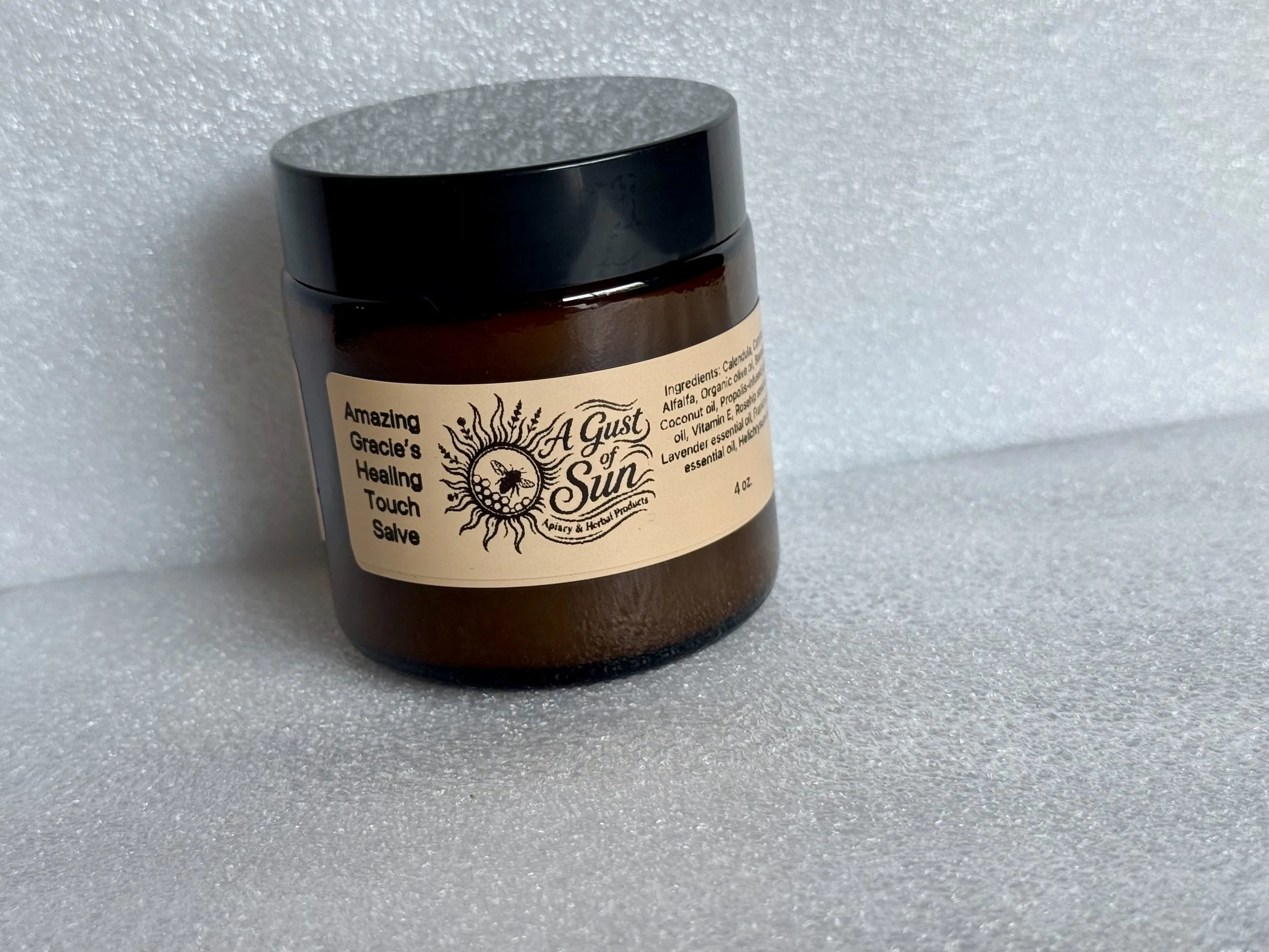 Amazing Gracie’s Healing Touch Salve (2 oz and 4 oz)