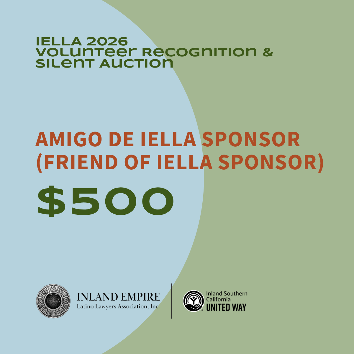 AMIGO DE IELLA SPONSOR (Friend of IELLA Sponsor)