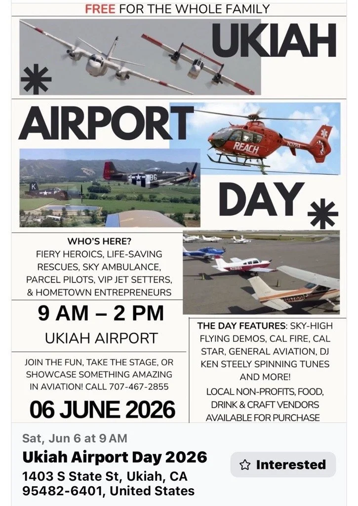 Ukiah Airport Day