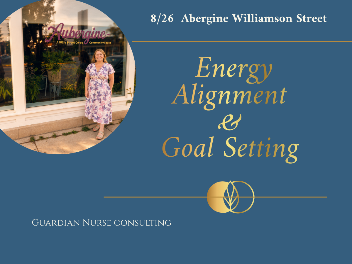 Energy Alignment &amp; Goal Setting: Becoming Your Future Self (Location: Aubergine Williamson Street)