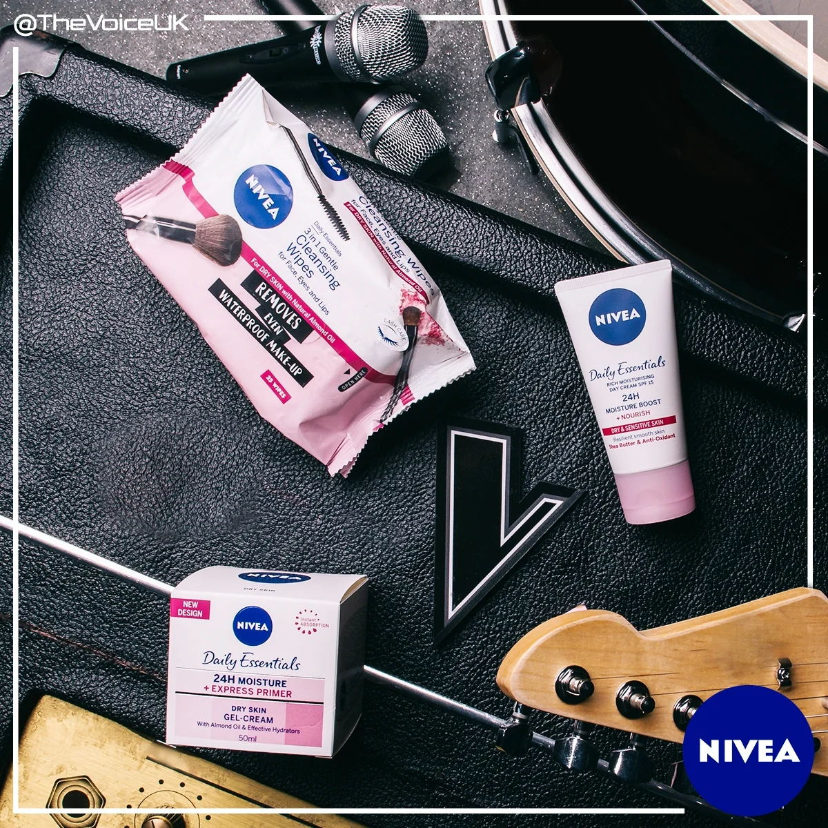 Nivea Cosmetics/The Voice UK - Product Shoot