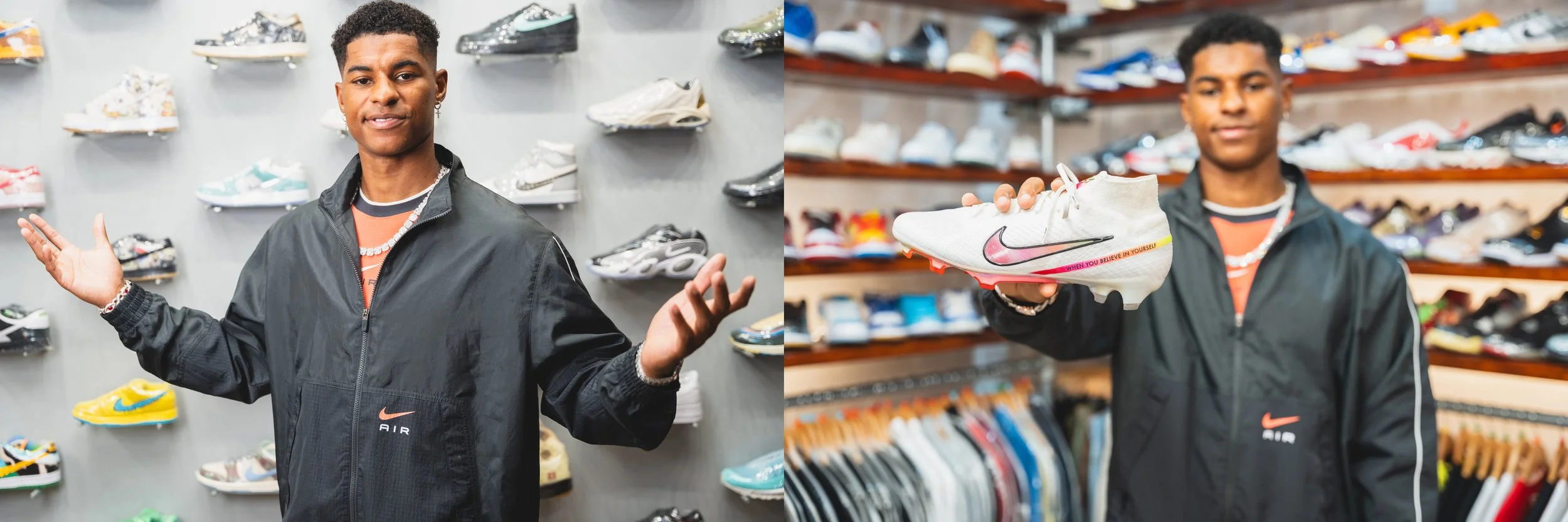 Marcus Rashford - Complex/Sneaker Shopping