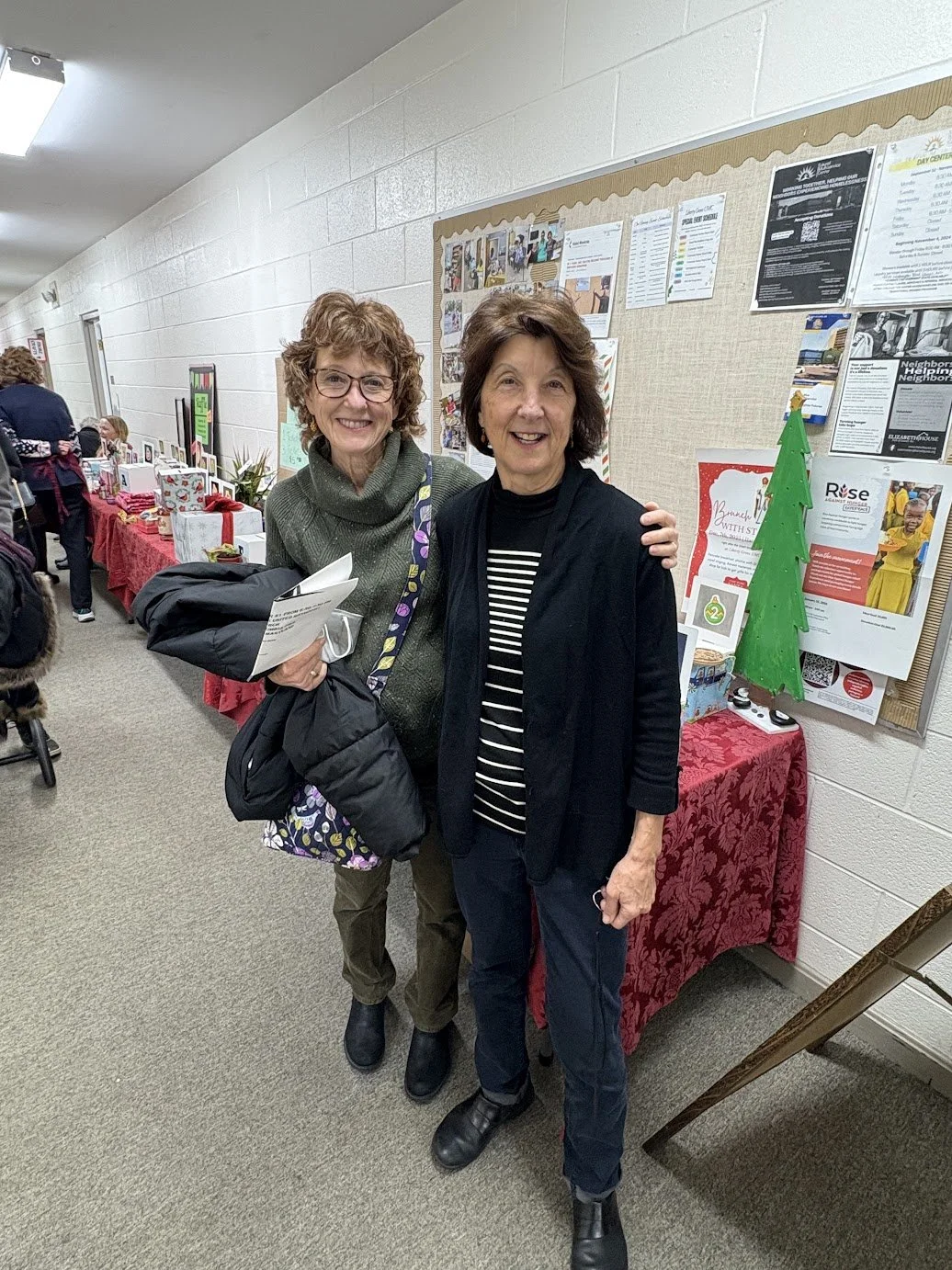 The two co-leads of Winterfest 2025 are thrilled with it's success and the community spirit that the artisans and attendees said they enjoyed.