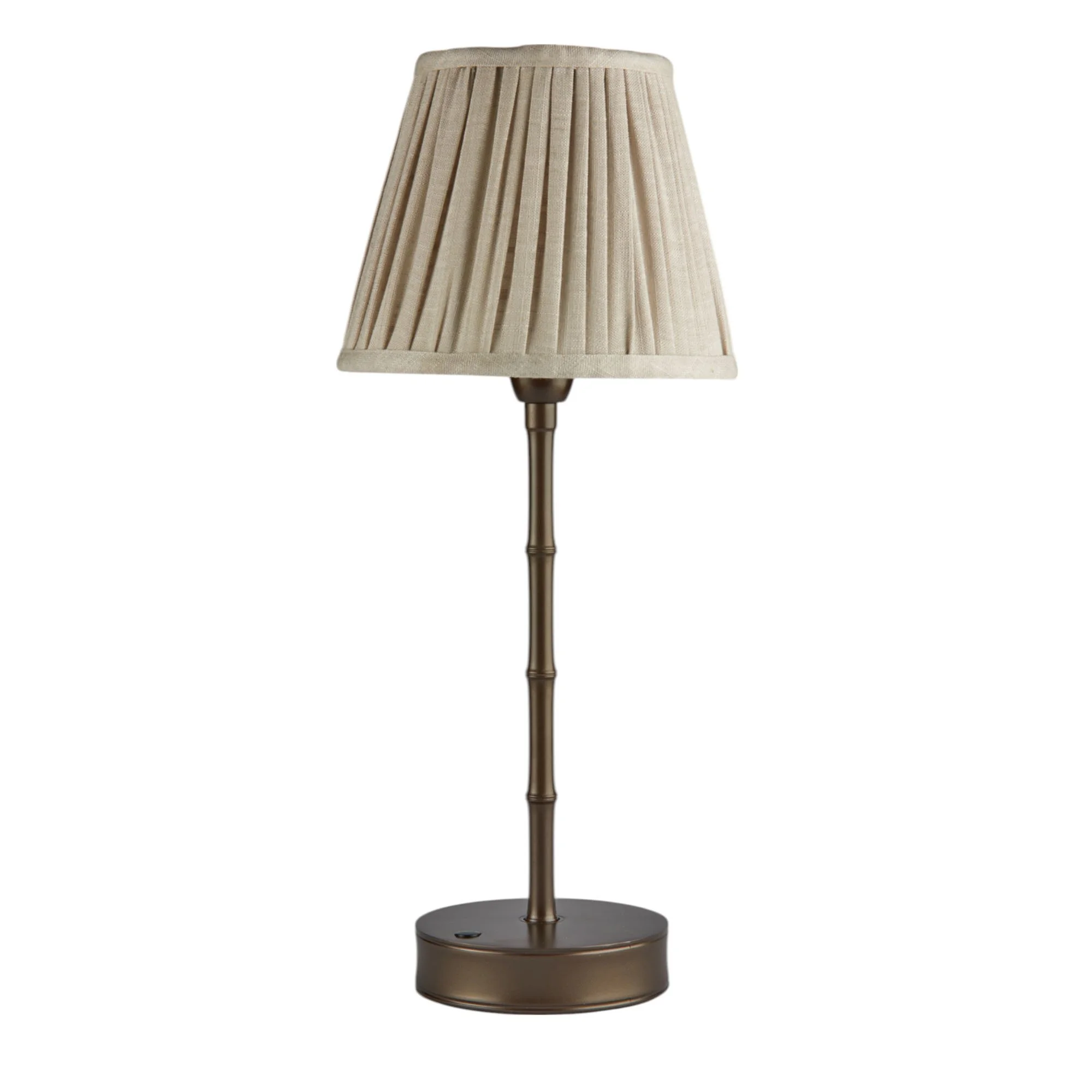 Bronze Bamboo Rechargeable Lamp by Addison Ross