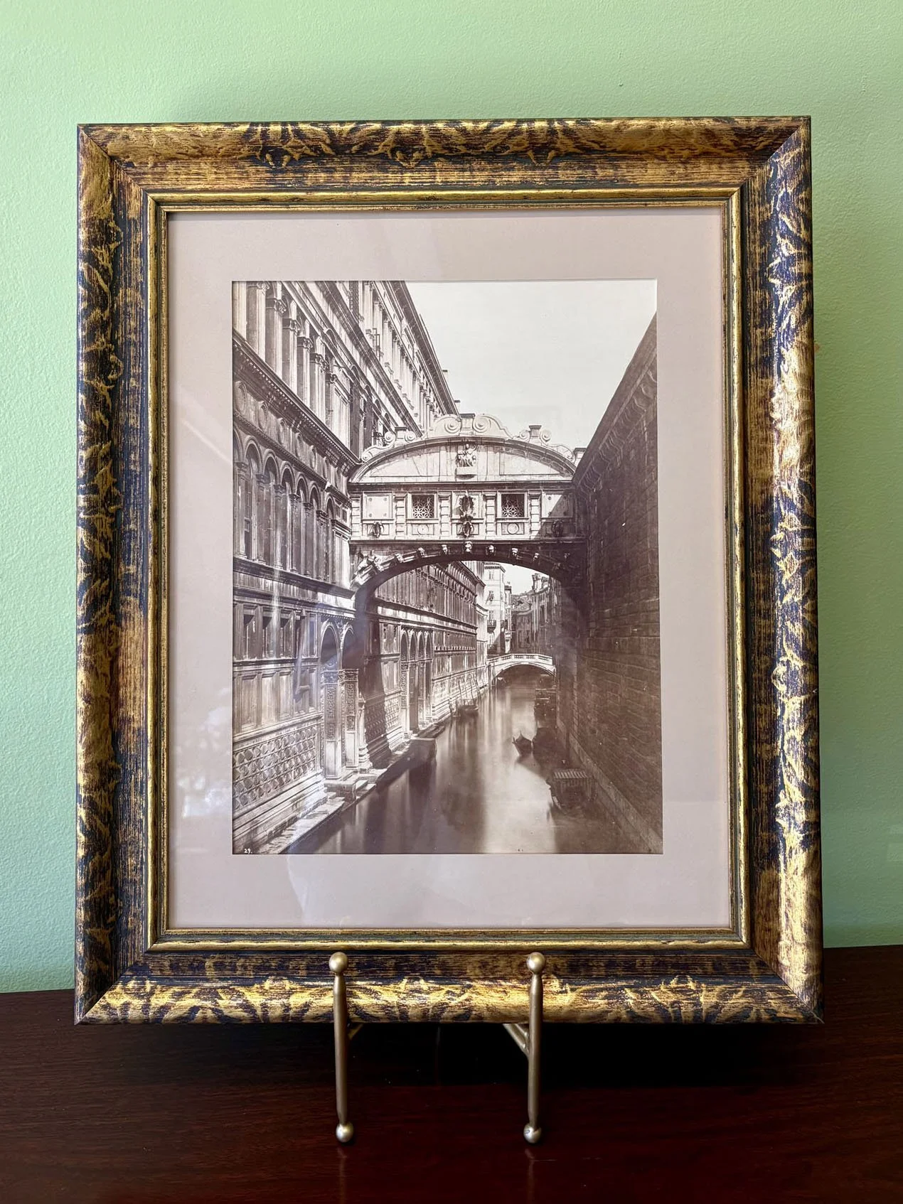 “Bridge of Sighs” Antique Photograph