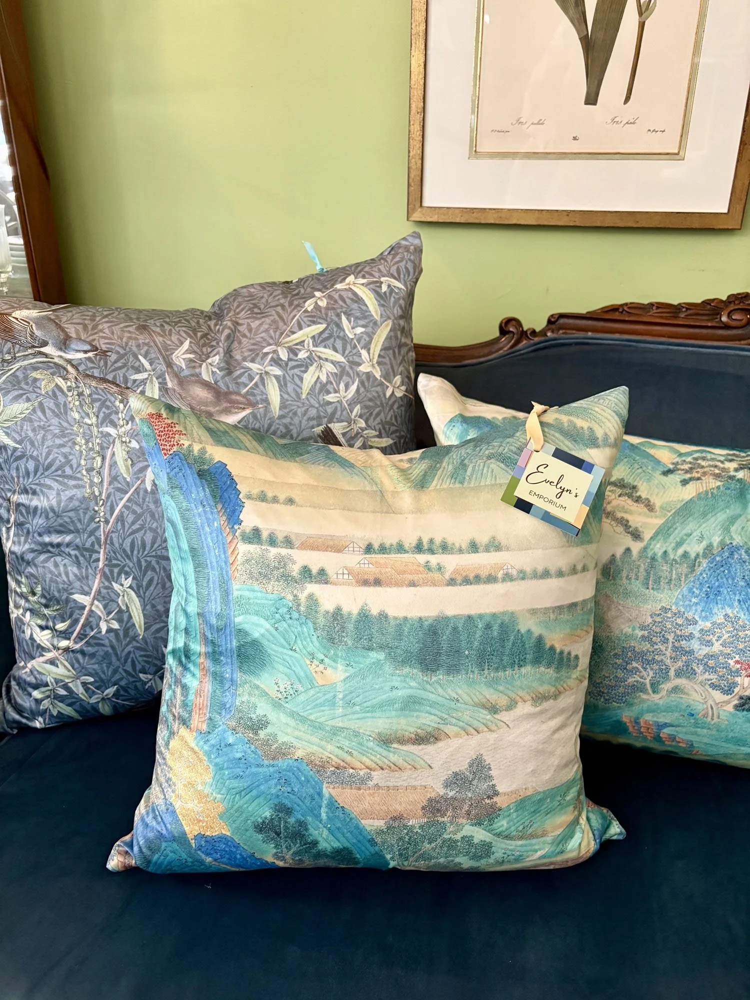 Ming Dynasty Masterpiece Throw Pillow