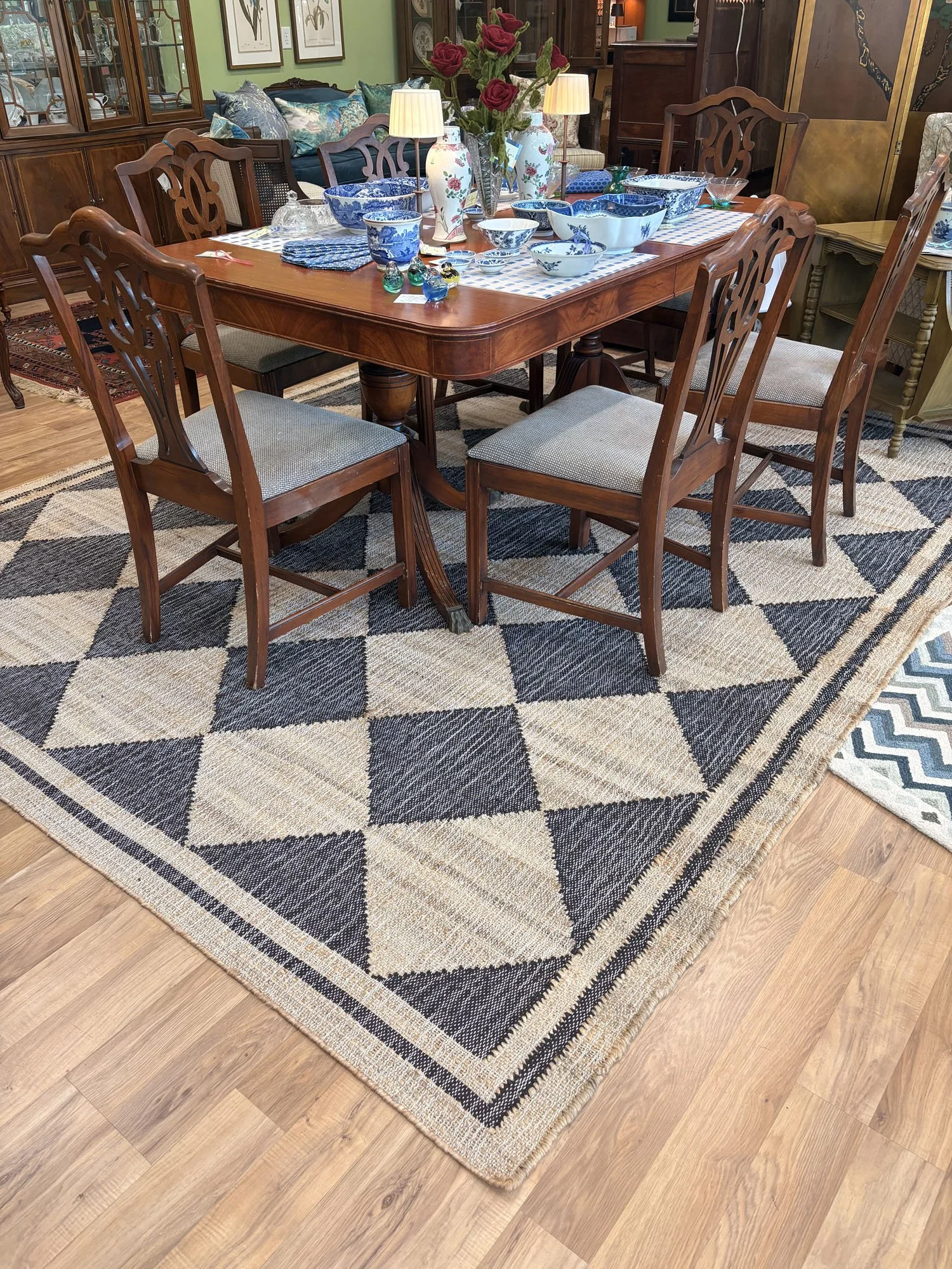 Checkered Rug