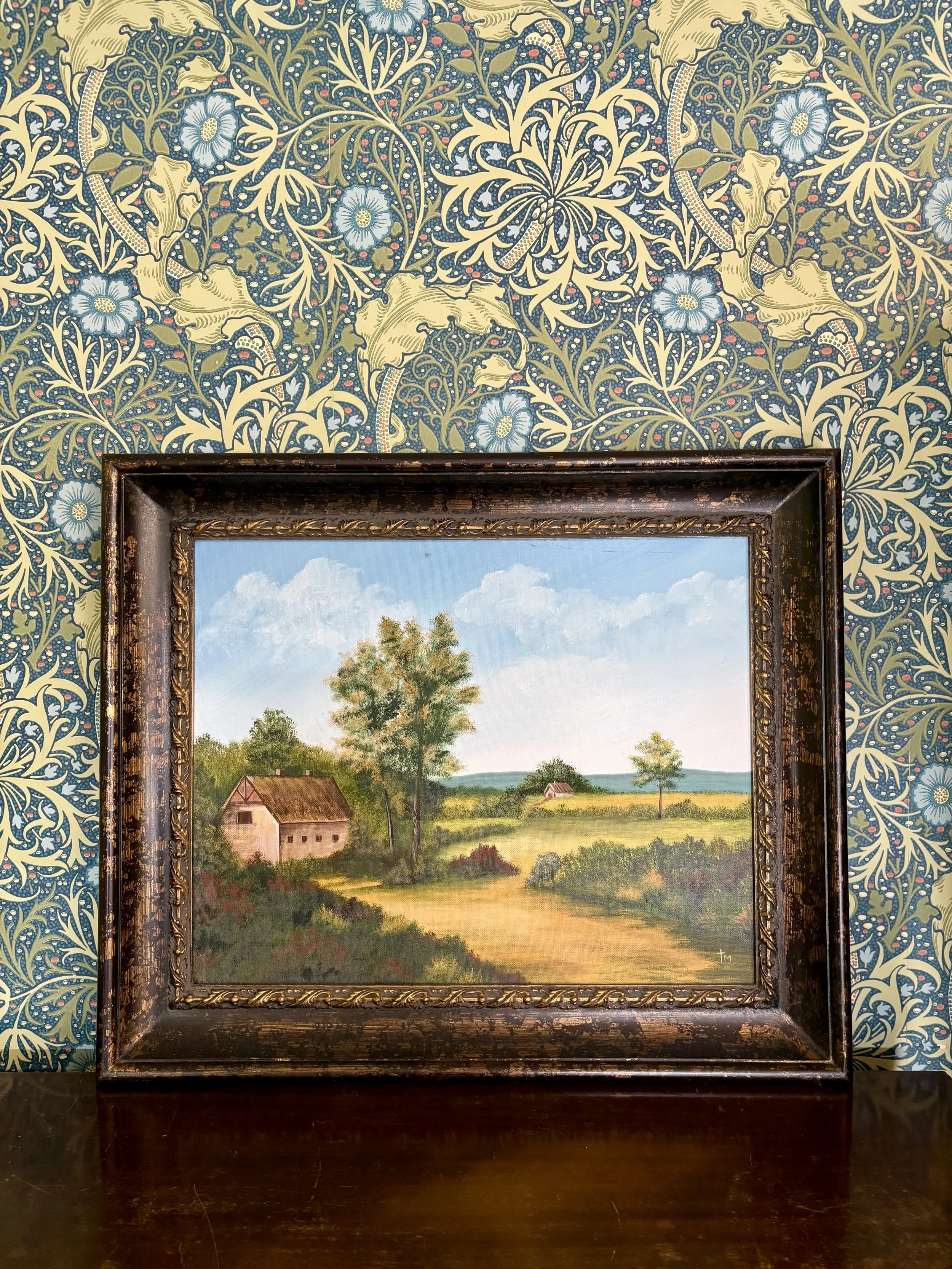 “English Countryside” Original Oil Painting
