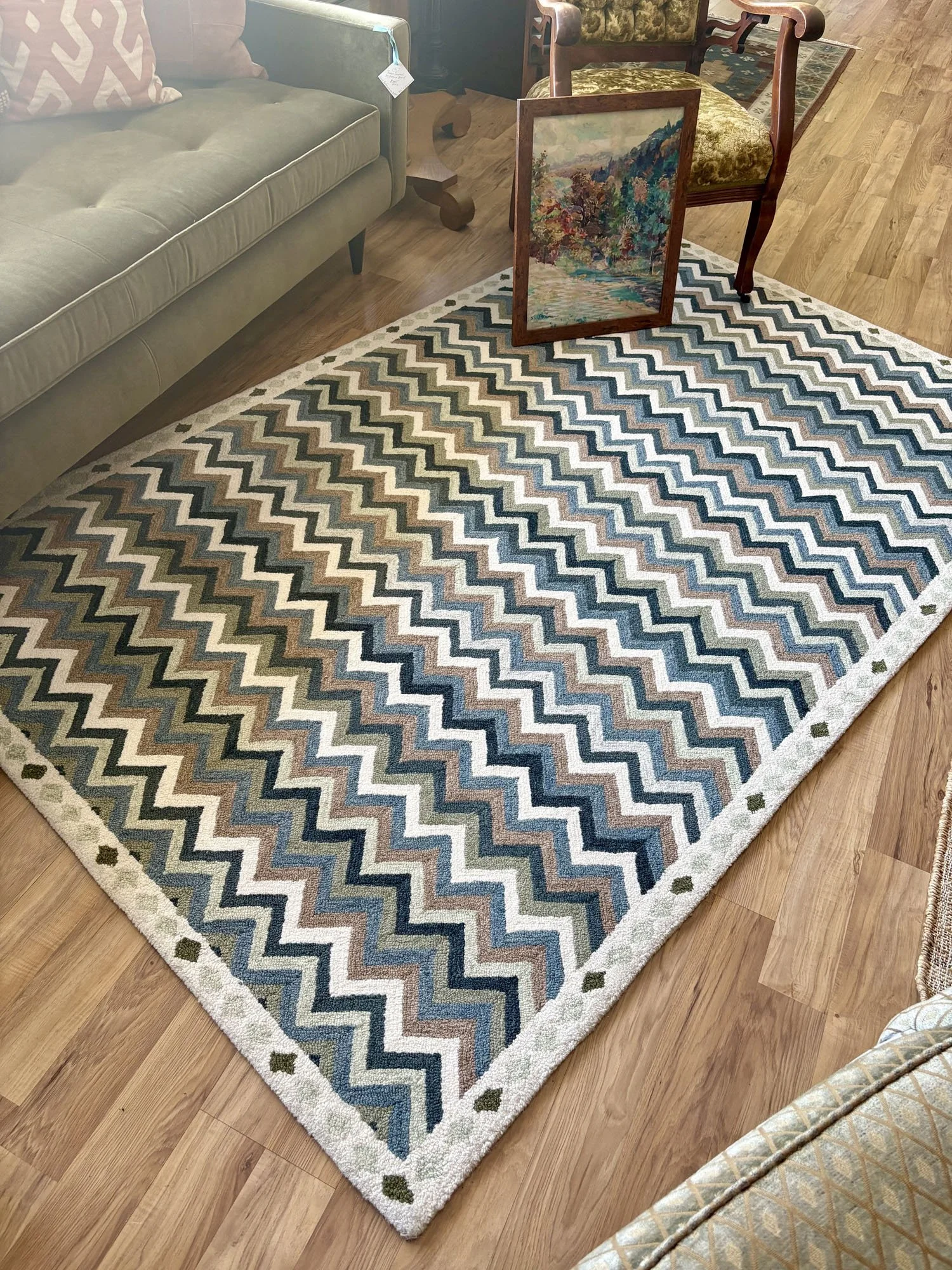 Chevron Area Rug