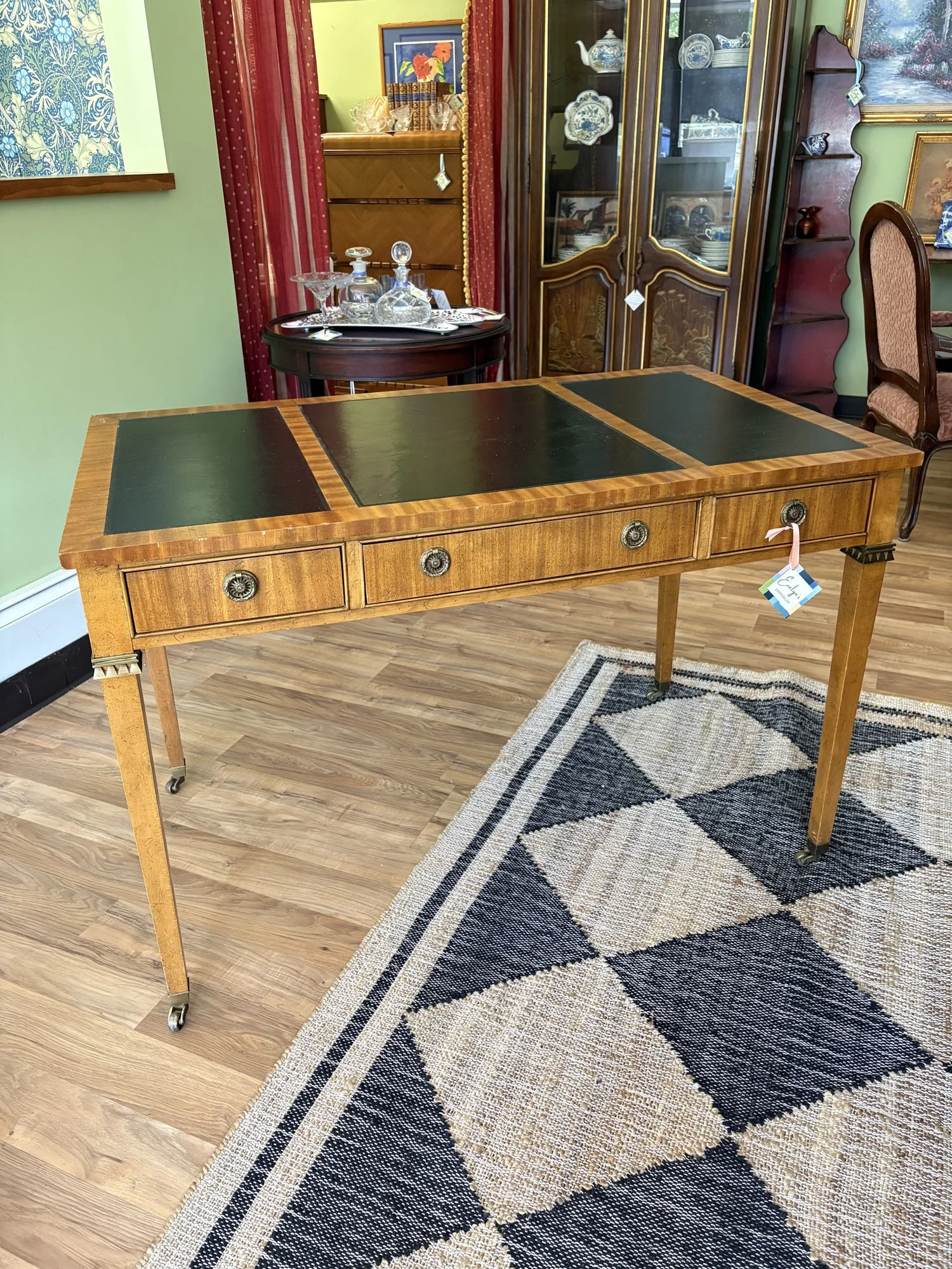 Vintage Writer’s Desk by Milling Road / Baker Furniture