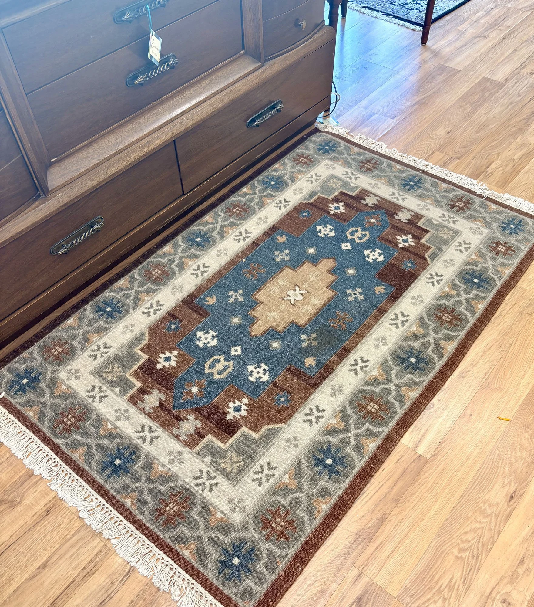 Turkish Kilim / Anatolian Tribal Flatweave Area Rug