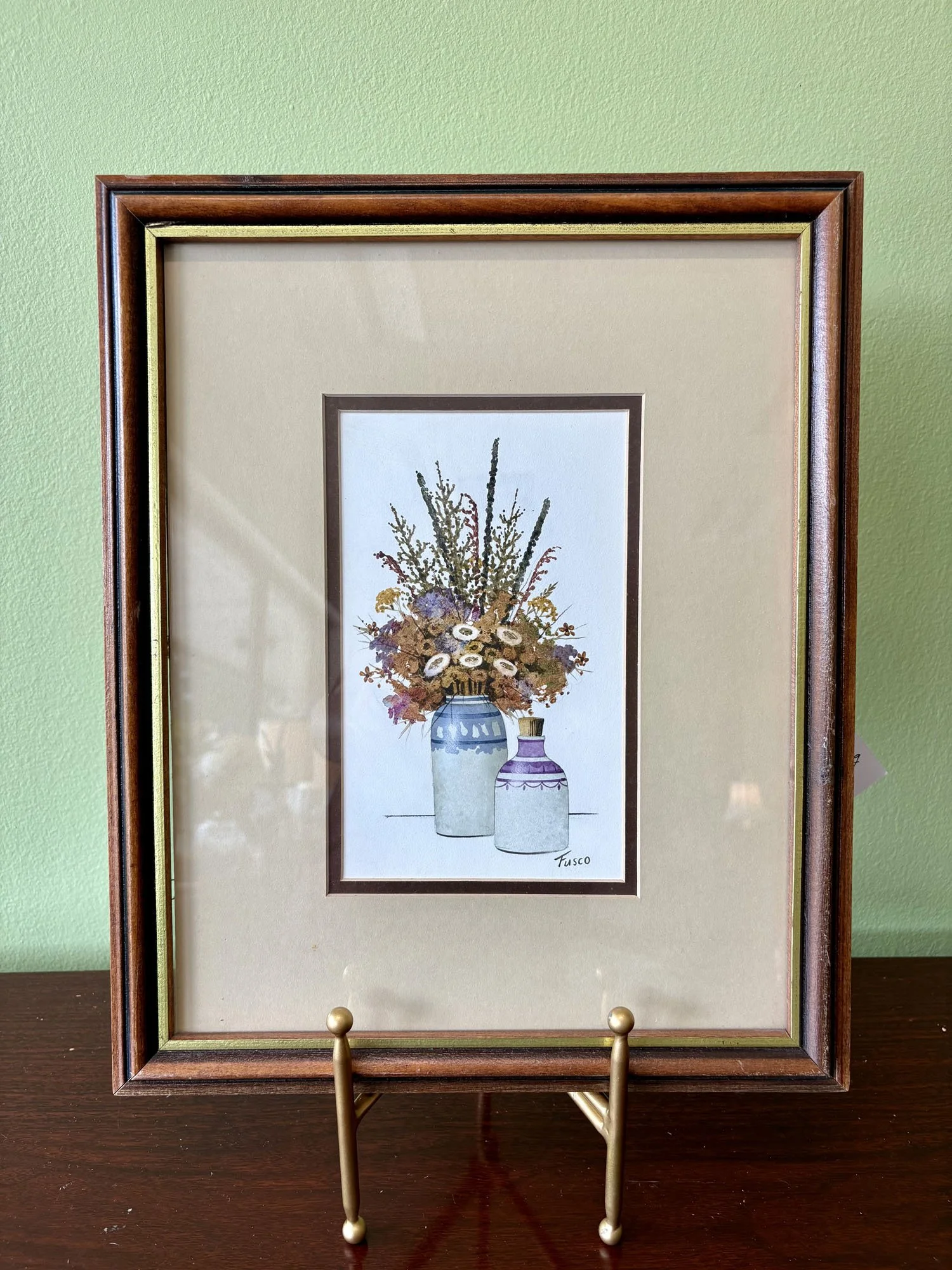 Original Watercolor “Country Still Life” by Don Fusco