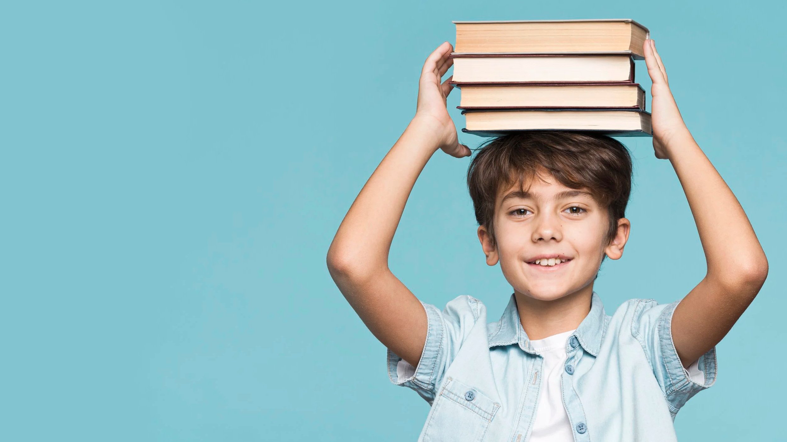 young boy with reading difficulties. Could it be dyslexia?