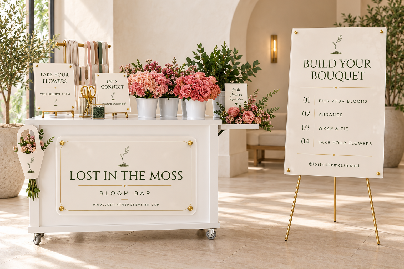 Luxury Bloom Bar Experience