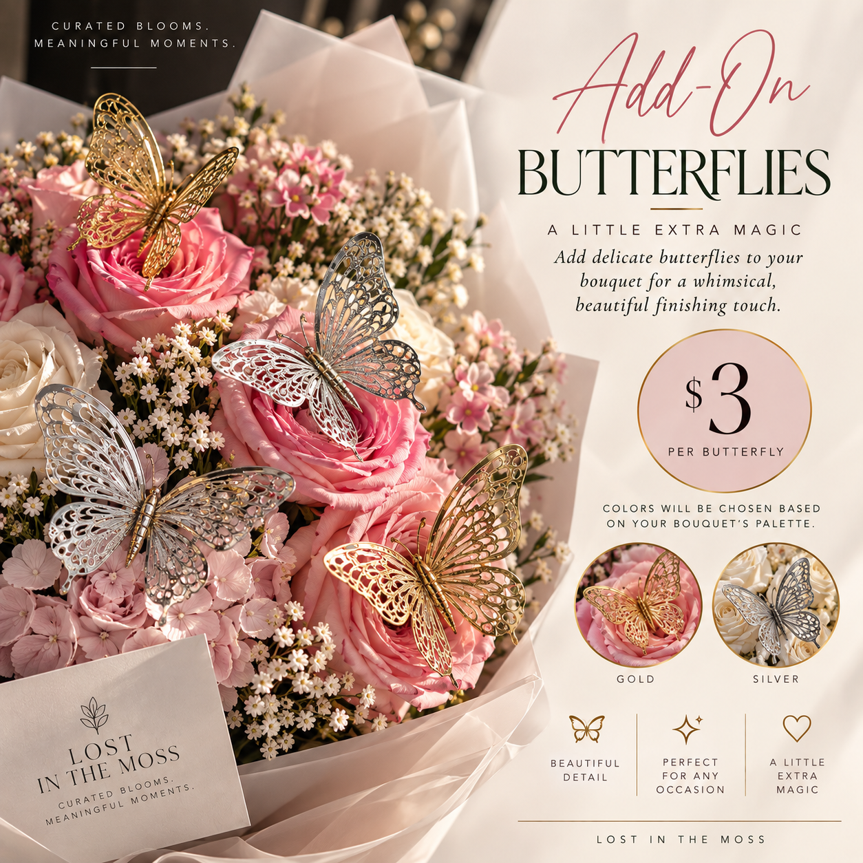 3D Butterflies Add-On