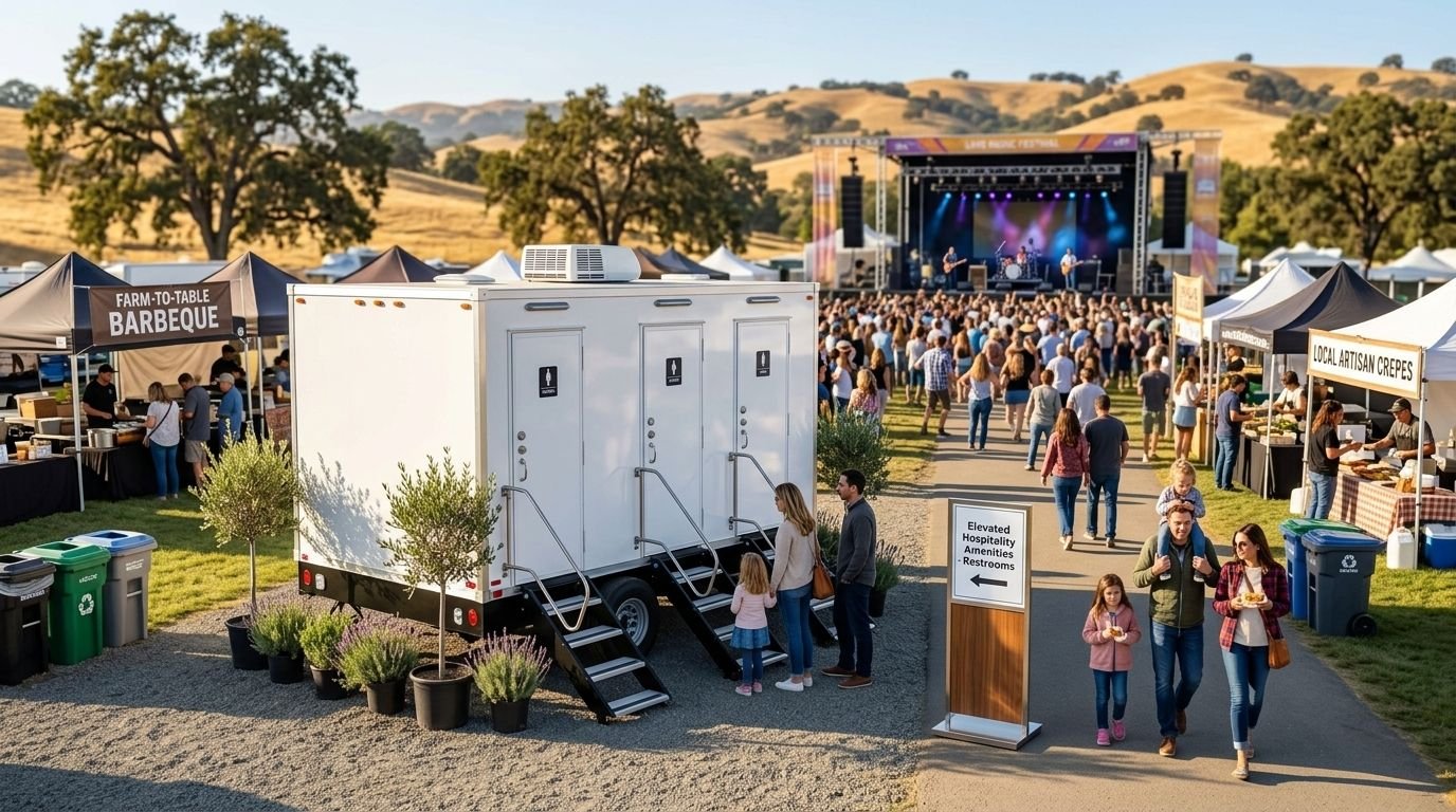 Special Events Restroom Trailer Rentals | Sacramento, CA | Premier ...