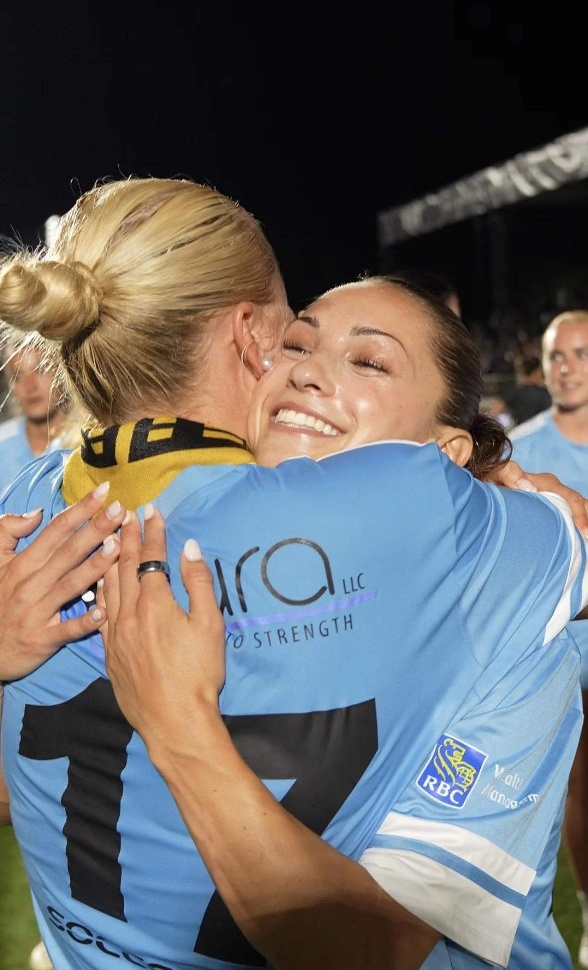 Woman Soccer players