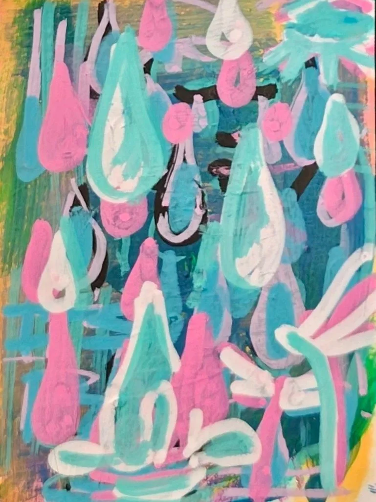 Begging for Rain Signed ACEO Original