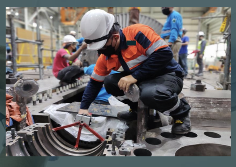 Turbine Bore Alignment