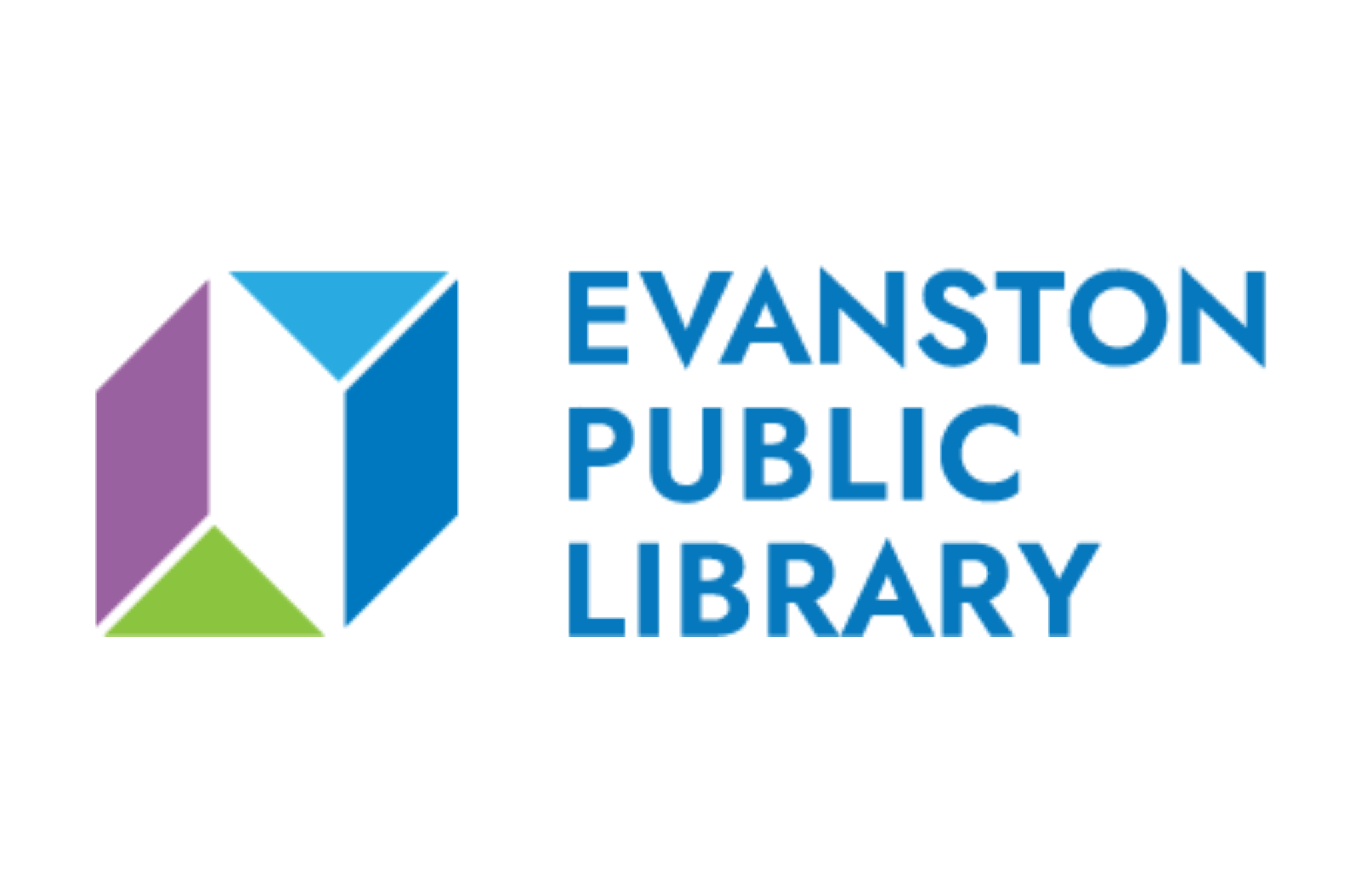Logo of the Evanston Public Library
