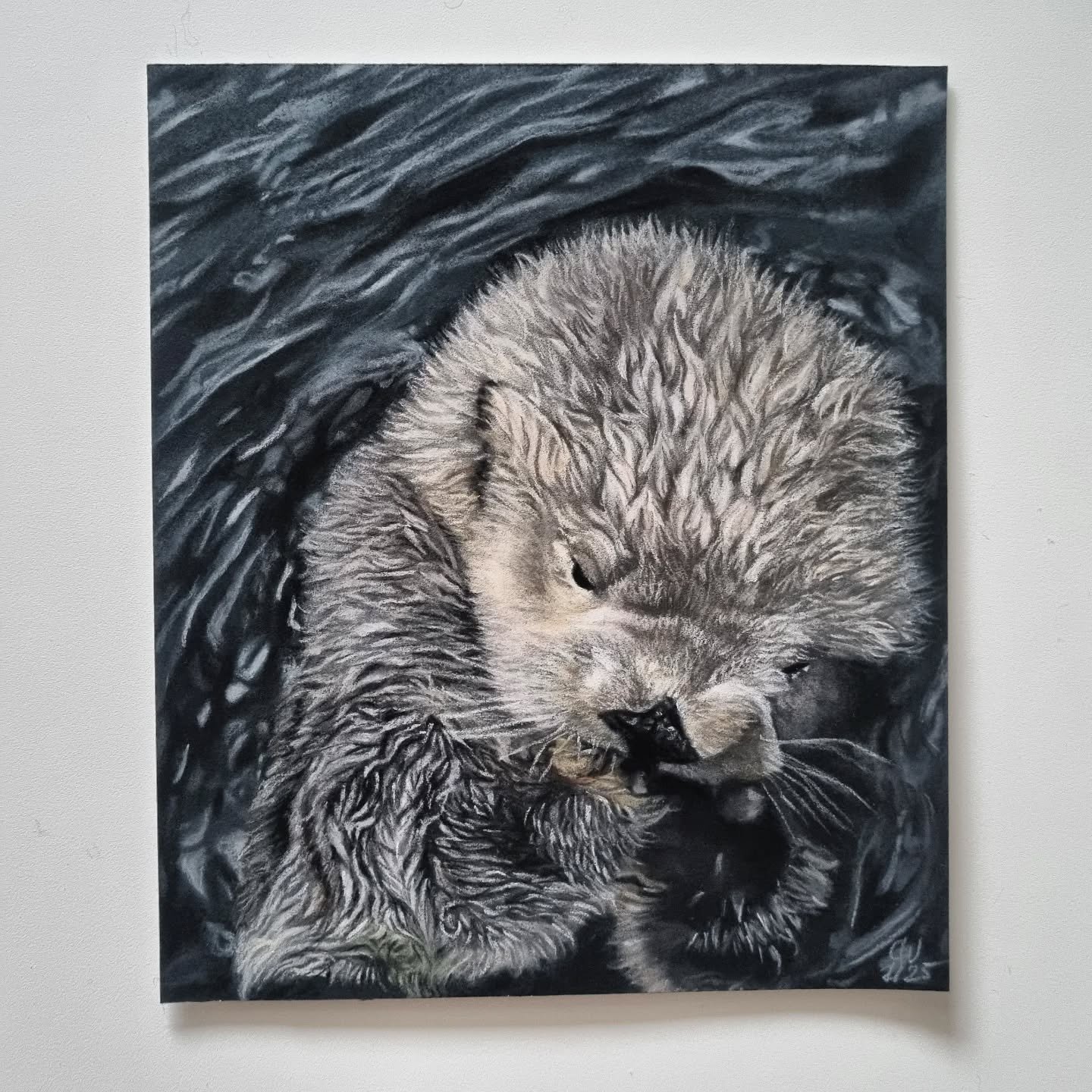 🦦
#otter #otterdrawing #pastelpencils #animalart #realism #animalportrait