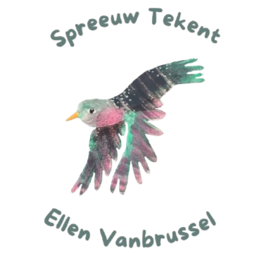 Spreeuw Tekent