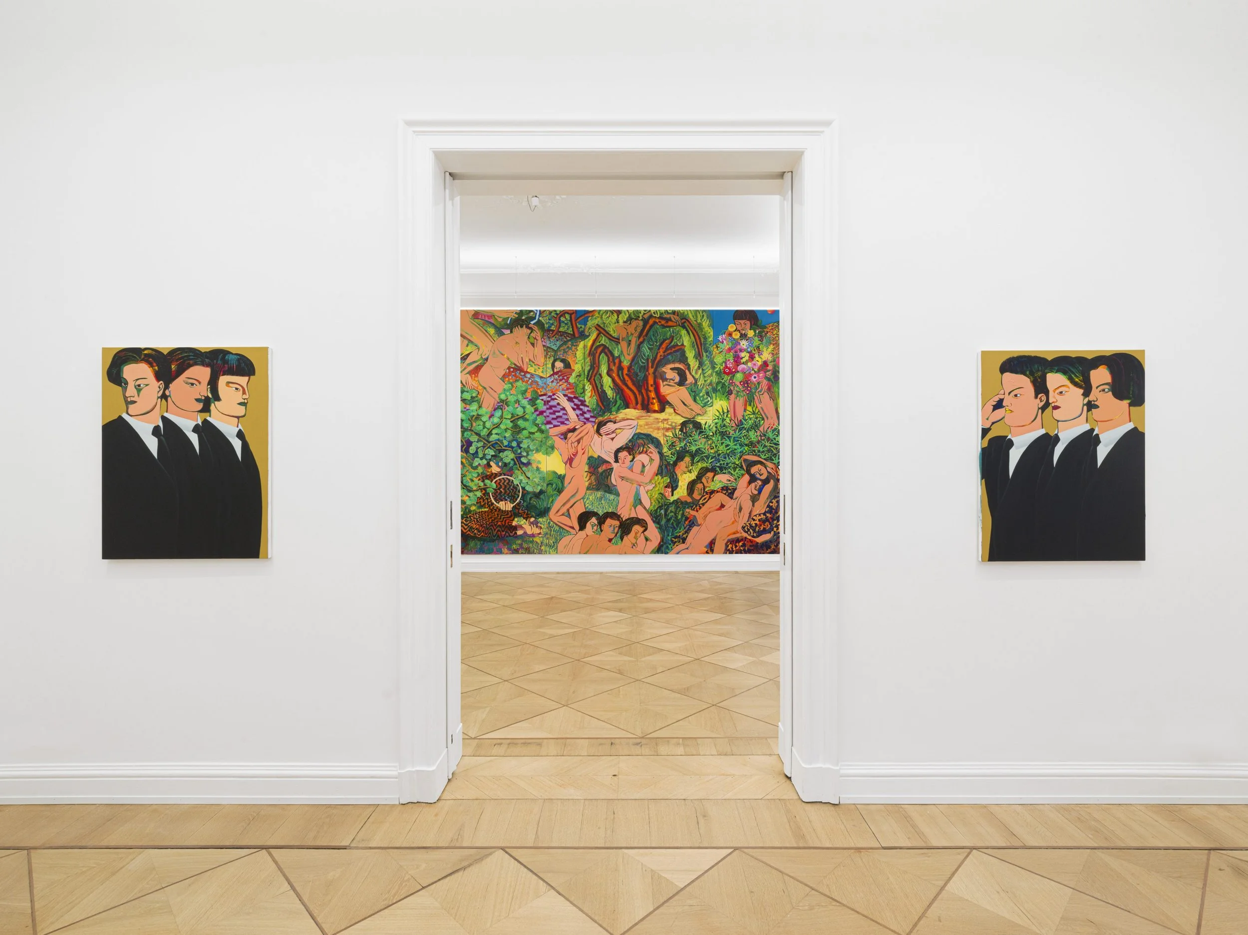 Nam Kim, Snakes Have Legs, Installation View, Robert Grunenberg, 2024