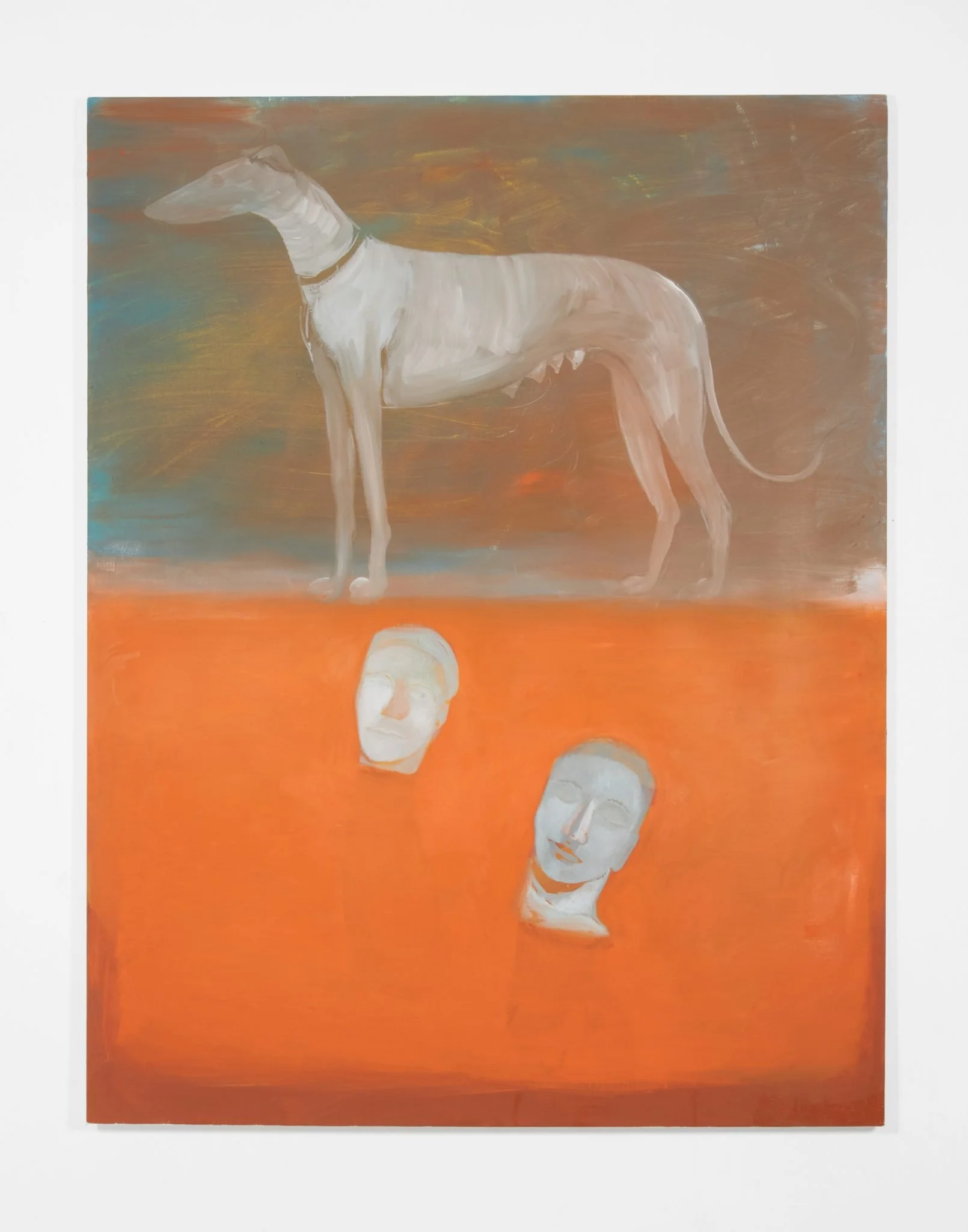 Filip Henin, Under the Tree, 2022,
Acrylic and oil on canvas,
180 x 140 cm
