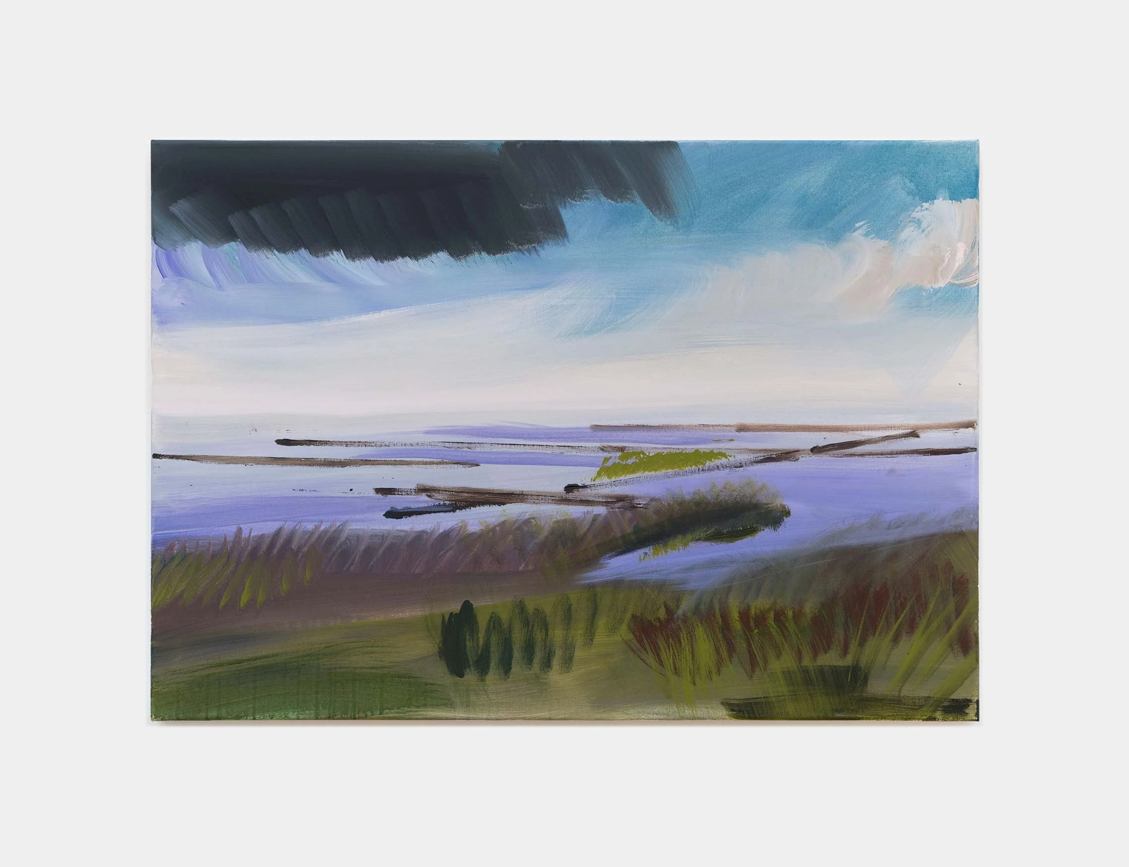 Rainer Fetting, Watt Keitum, 2022,
Acrylic on canvas,
70 x 100 cm