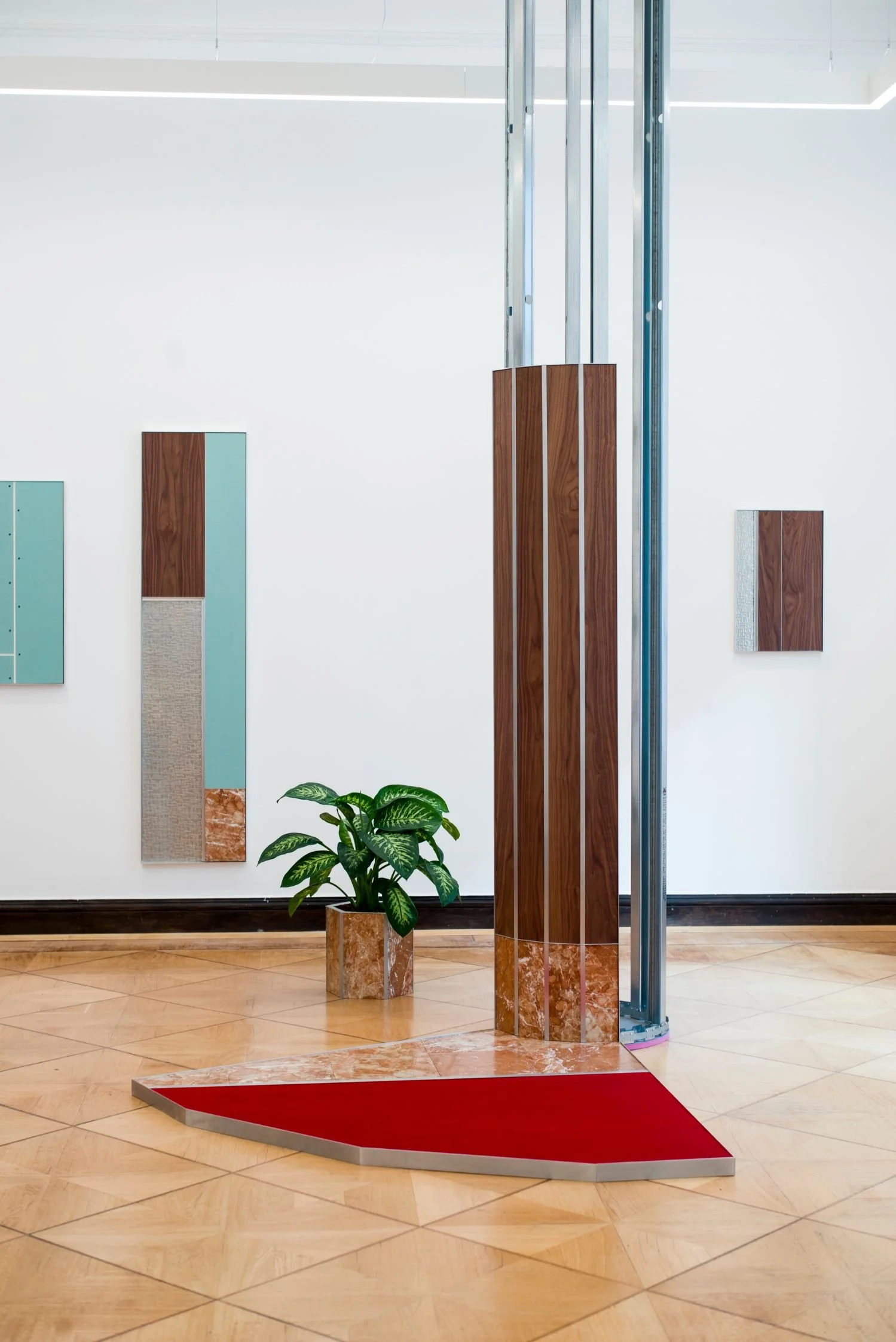 Stefan Knauf, Oscar Columno, Installation View, Robert Grunenberg, Berlin, 2019